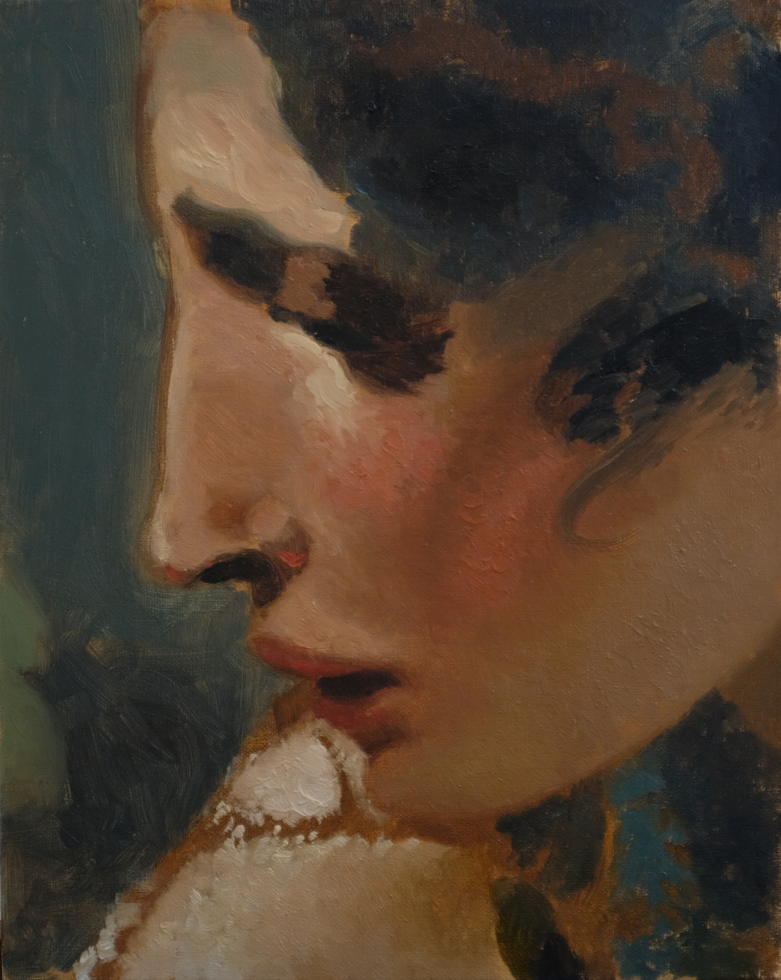 Después de Tiepolo, Oil on Linen Panel, 8 x 10”, 2026