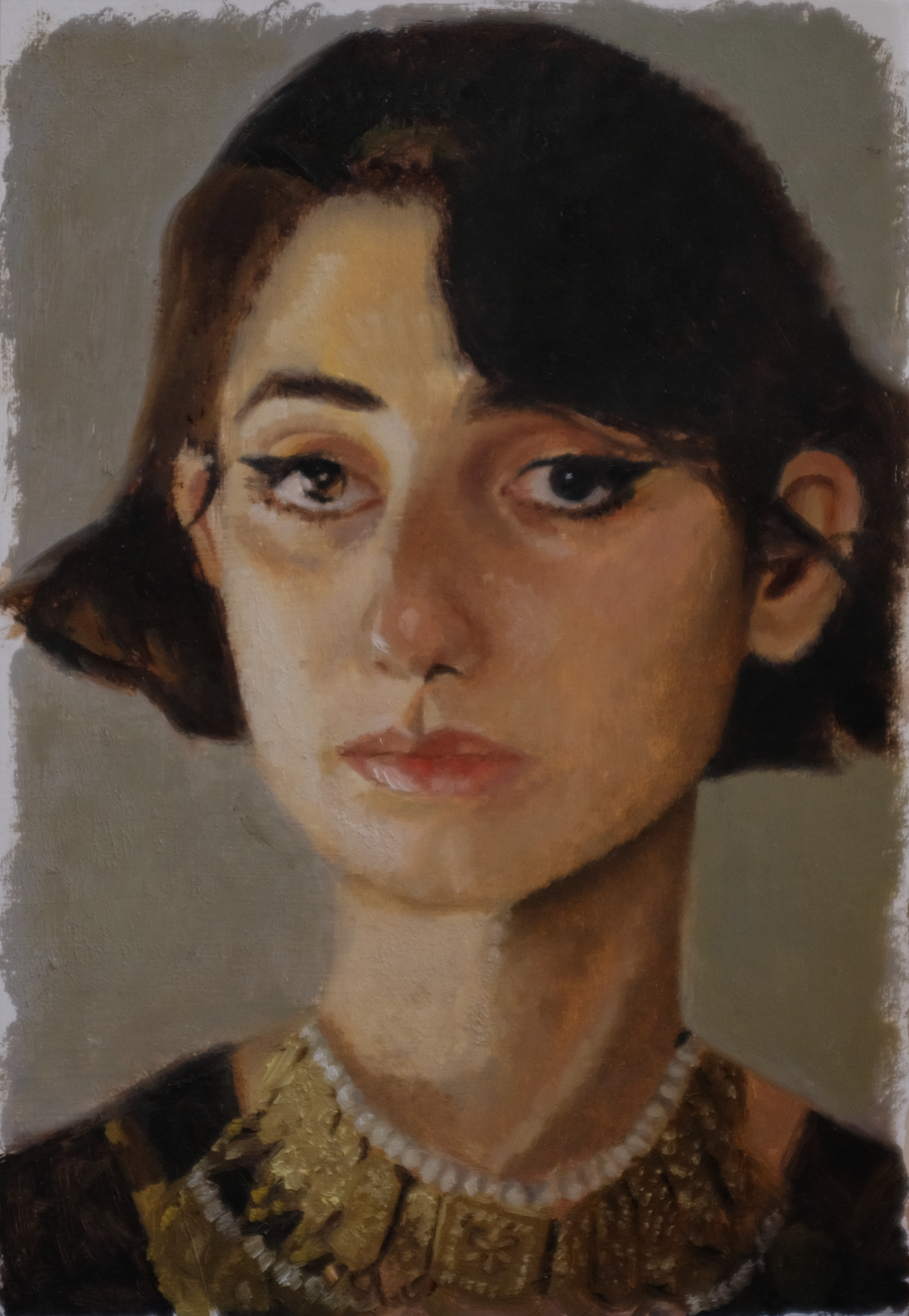 Rama, Oil on Paper, 5 x 7”, 2026
