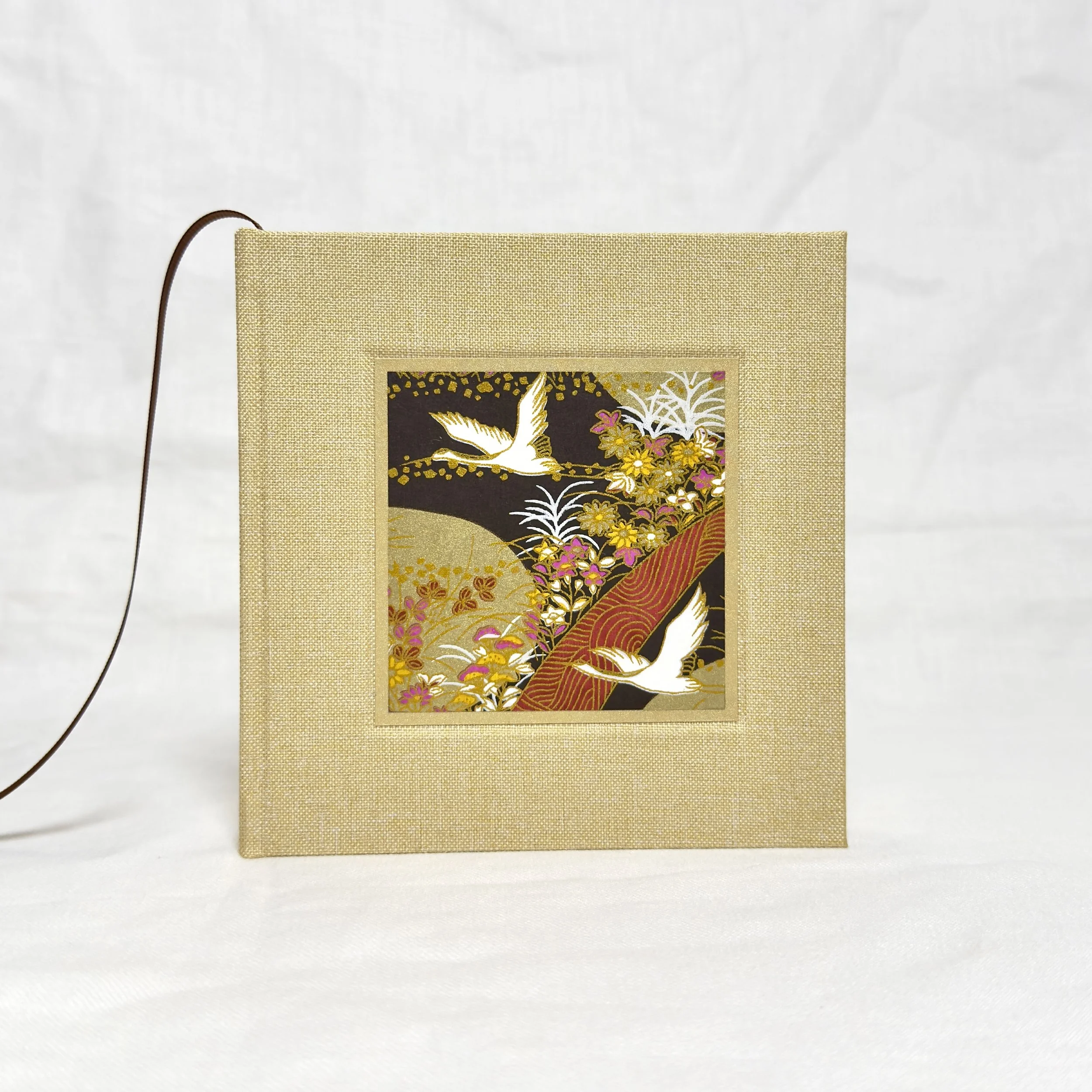 Where Cranes Wander | Chiyogami Square Journal | Limited Edition