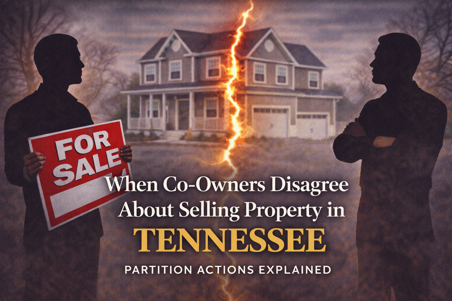 When Co-Owners Disagree About Selling Property in Tennessee | Partition Actions Explained