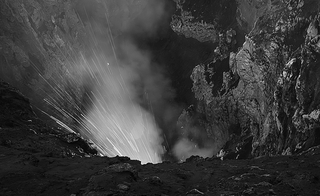 &ldquo;The turn of tension&rdquo; a first release from my latest black and white series &ldquo;Collateral&rdquo; Exploring proximity to unstable power. Shot handheld from the rim of an active volcano. More from this two part body of work will be shar
