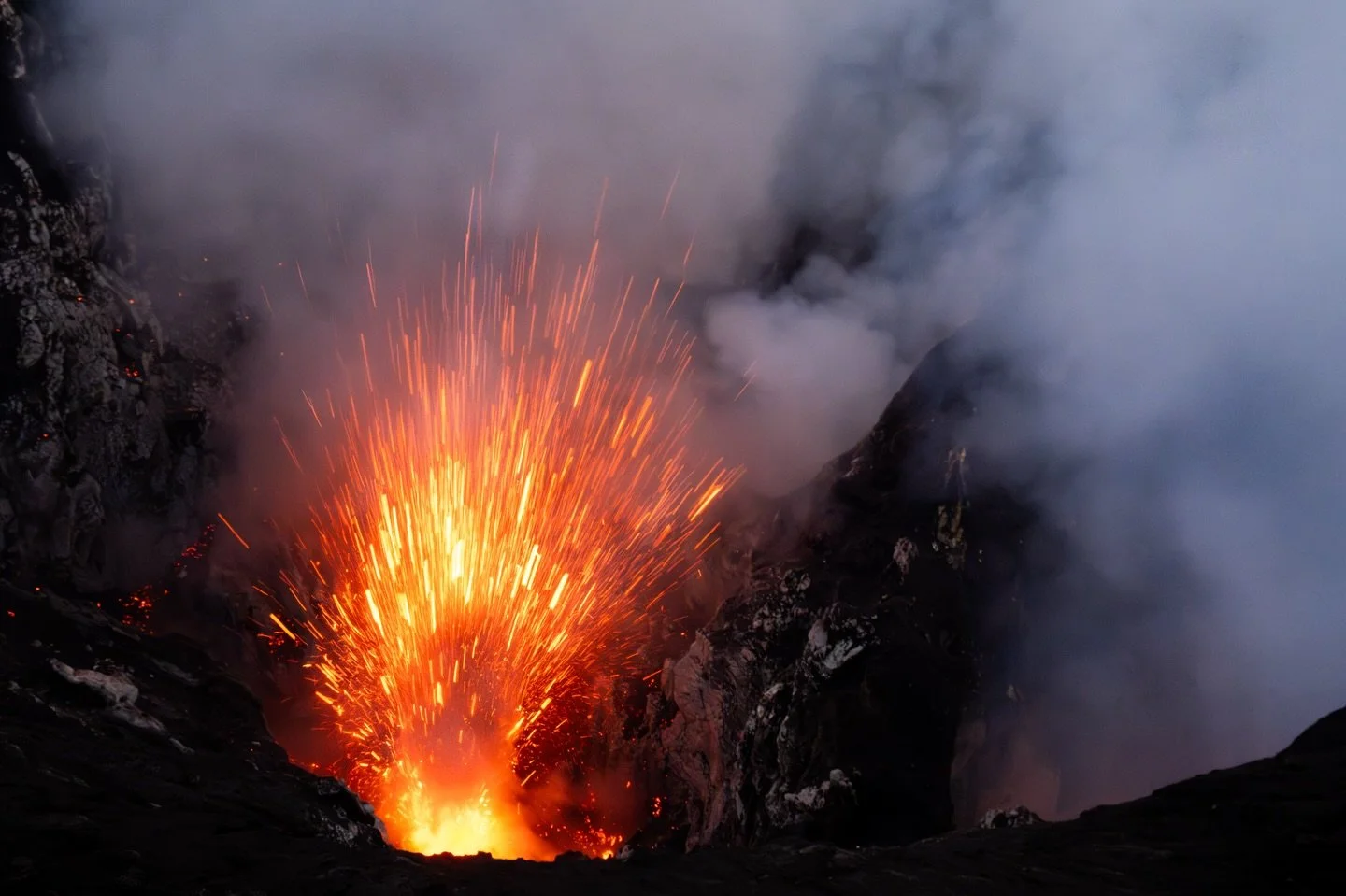 &ldquo;What proximity ignites&rdquo; Caldera series 2026..the fire within. My colour series part two shooting handheld on an active volcano rim..scary and beautiful at the same time.. While black and white Collateral explores the close proximity to u