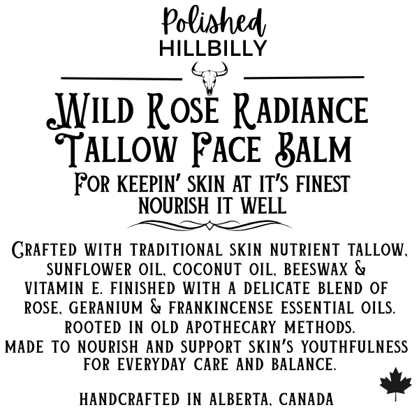Wild Rose Radiance Tallow Balm - Back of Package .png