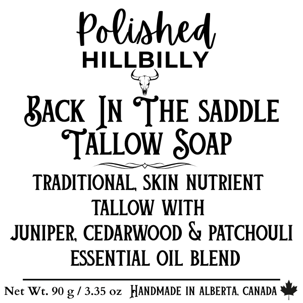 Back In The Saddle  - Tallow Soap Label FRONT.png