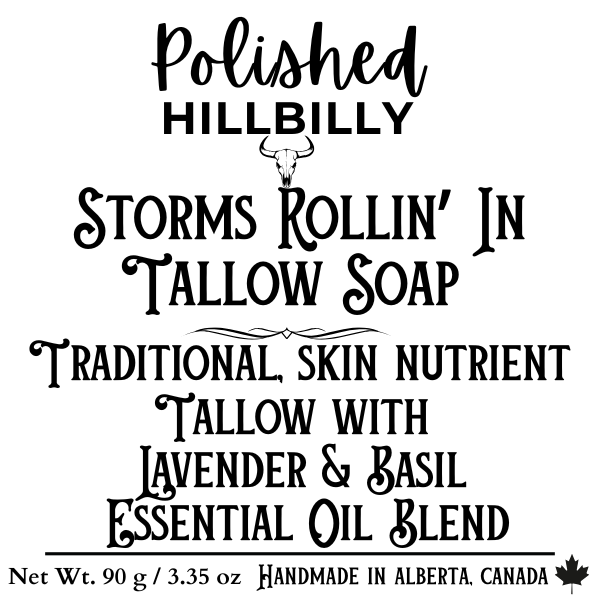 Storms Rollin’ In - Tallow Soap Label FRONT.png