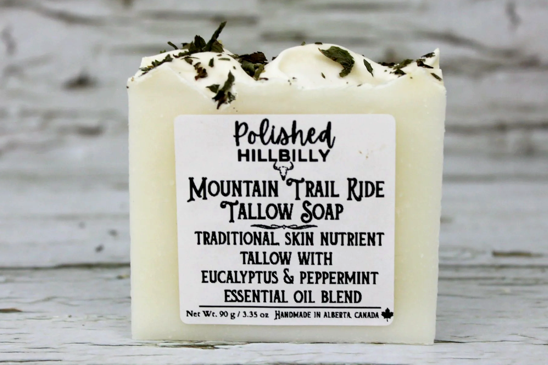 Mountain Trail Ride - Eucalyptus & Peppermint Tallow Soap