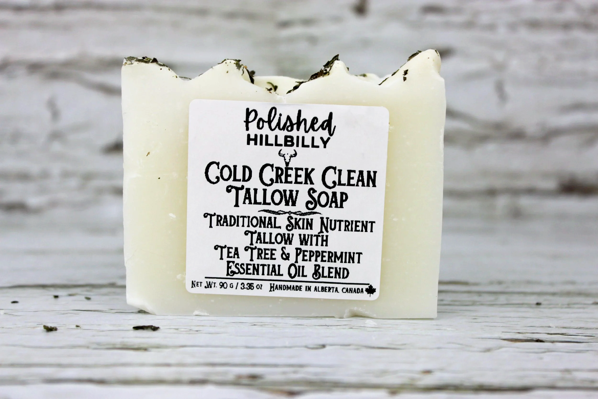 Cold Creek Clean - Tea Tree & Peppermint Tallow Soap
