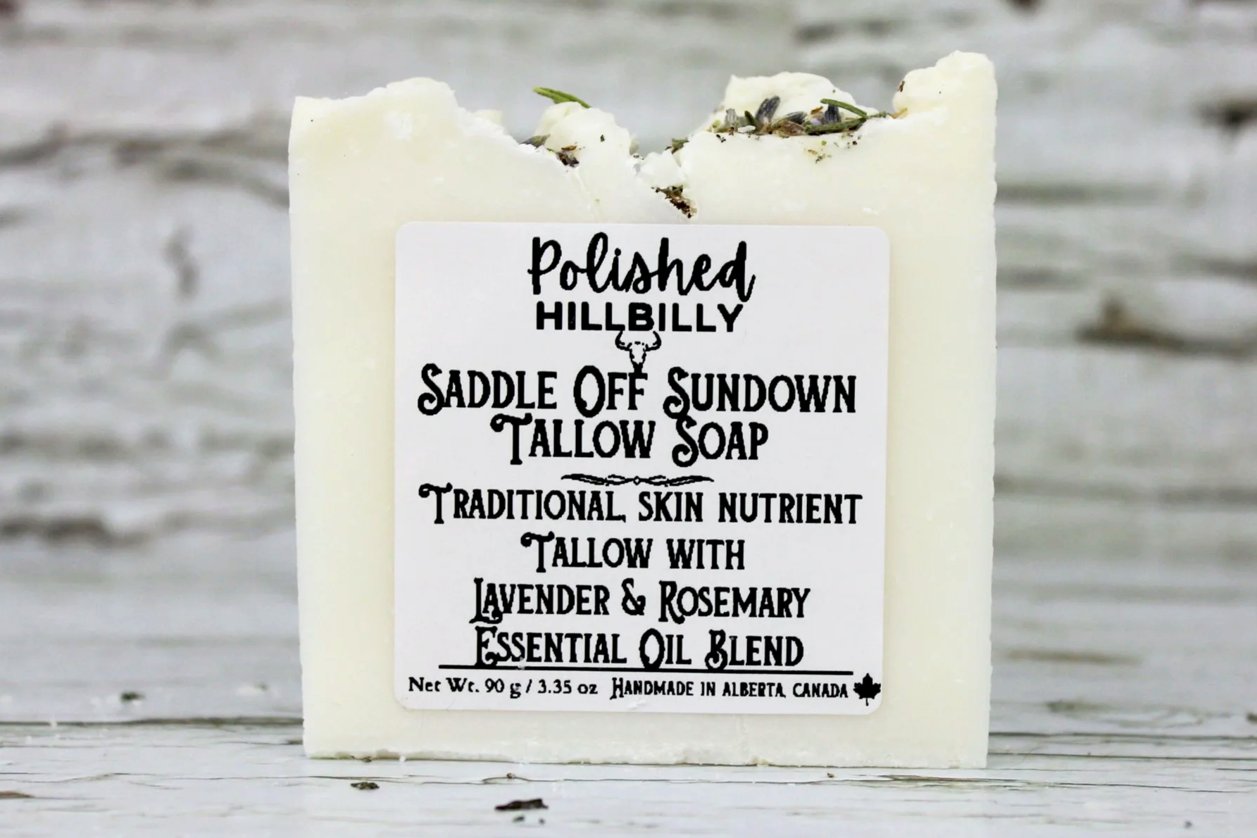 Saddle Off Sundown - Lavender & Rosemary Tallow Soap