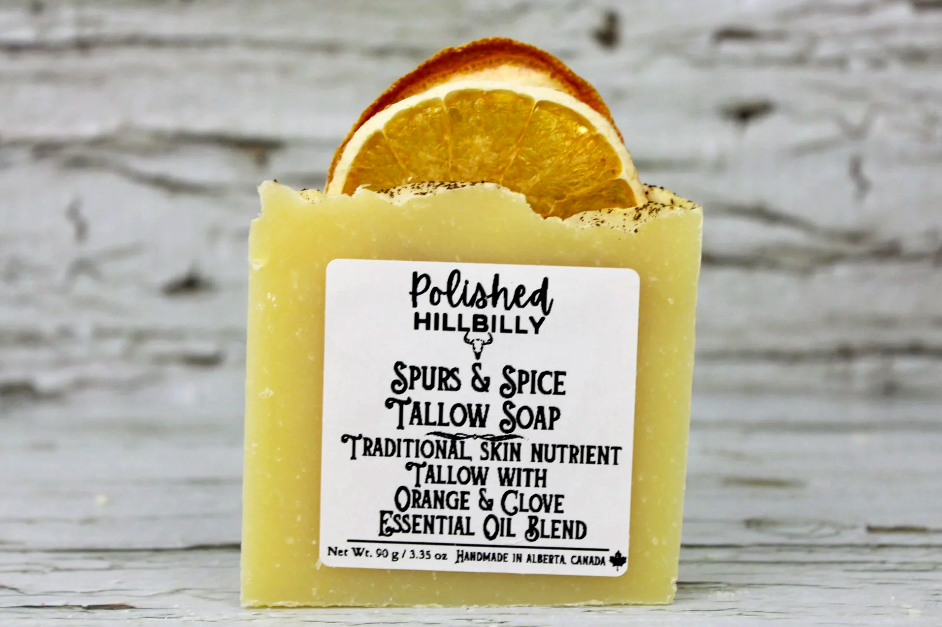 Spurs & Spice - Orange & Clove Tallow Soap