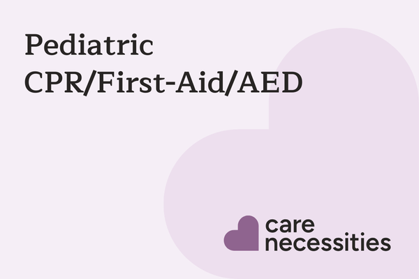 Pediatric CPR/First-Aid/AED Training