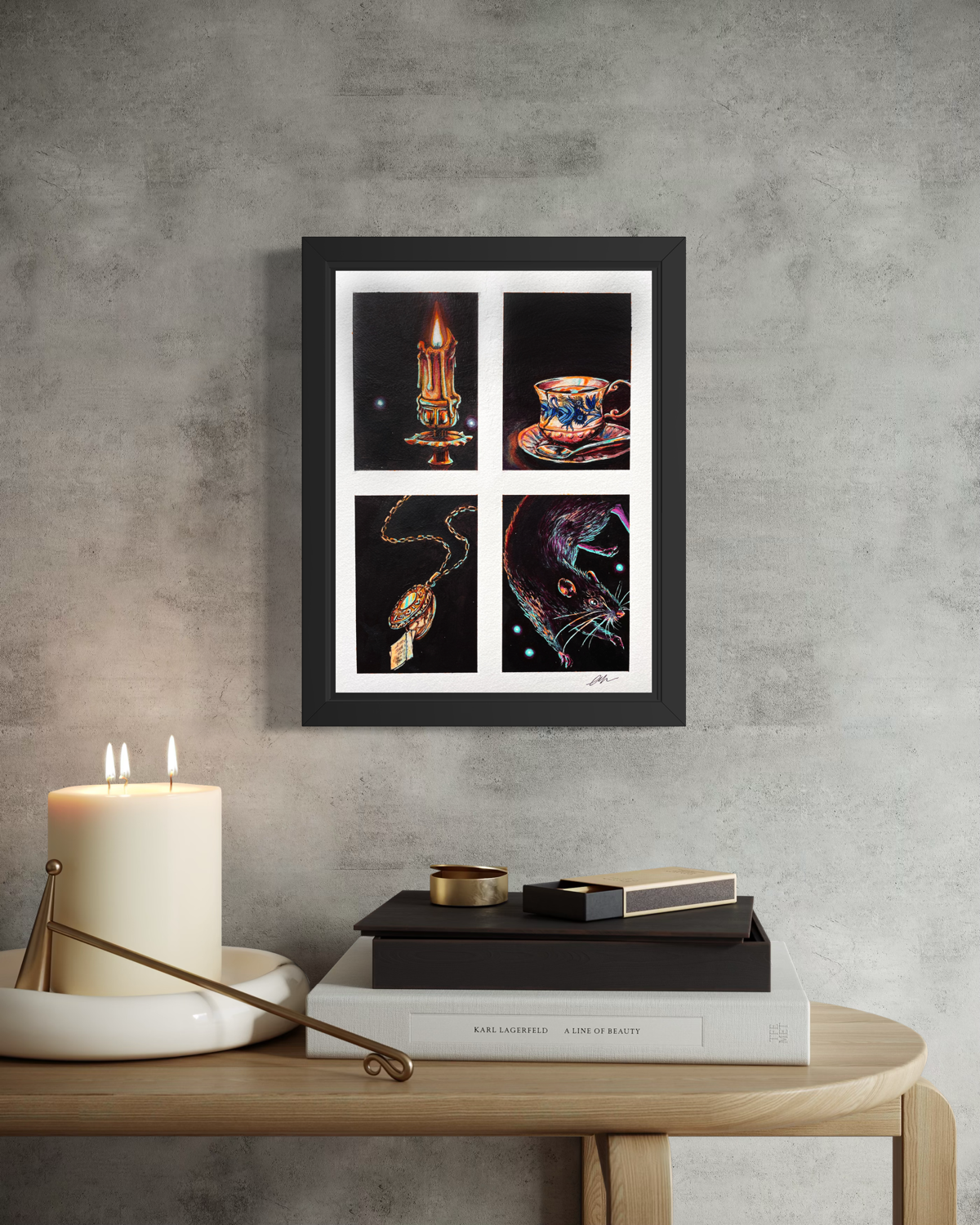 "Love Notes" - 9"x 12" Print