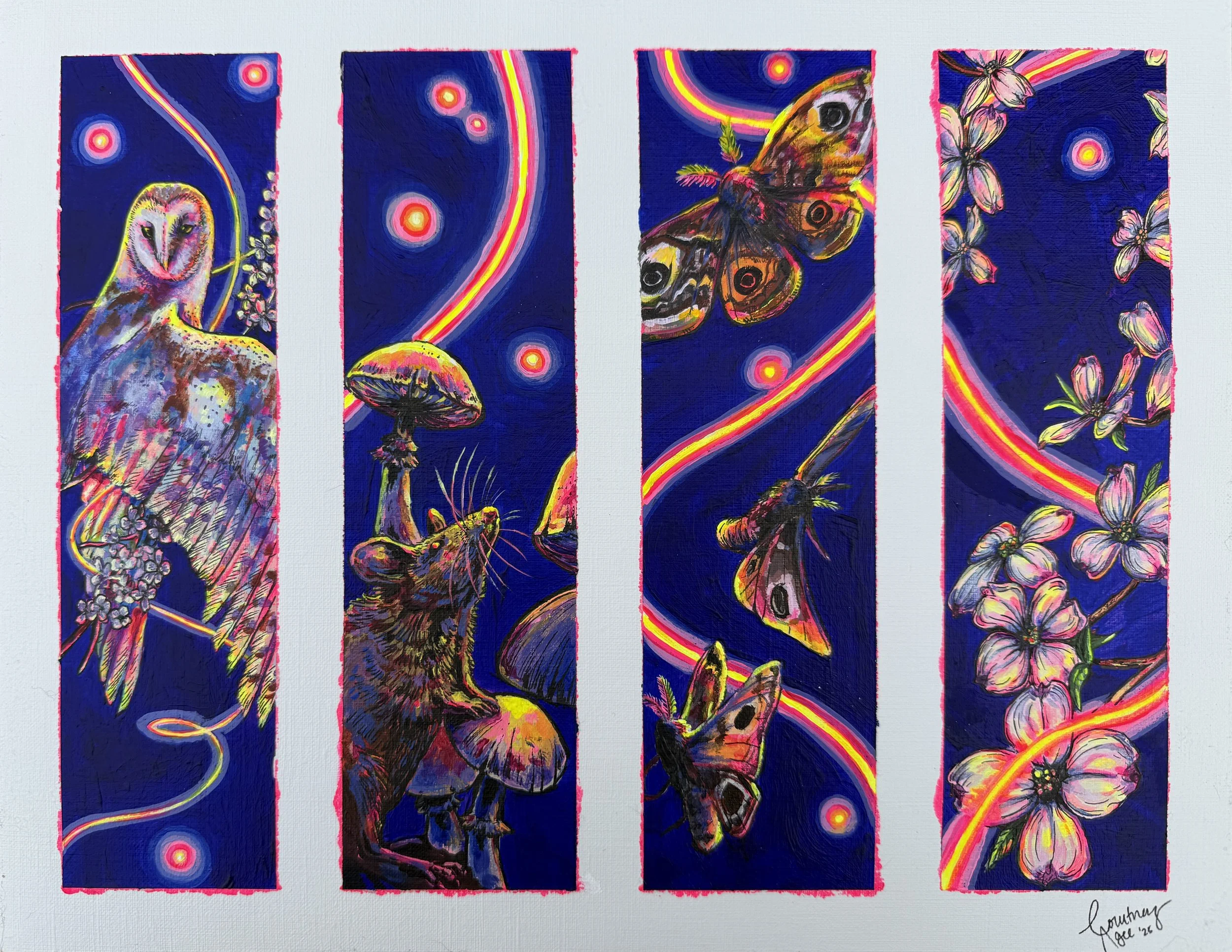 "Silence in the Thicket" - Giclee Art Print (11"x14")