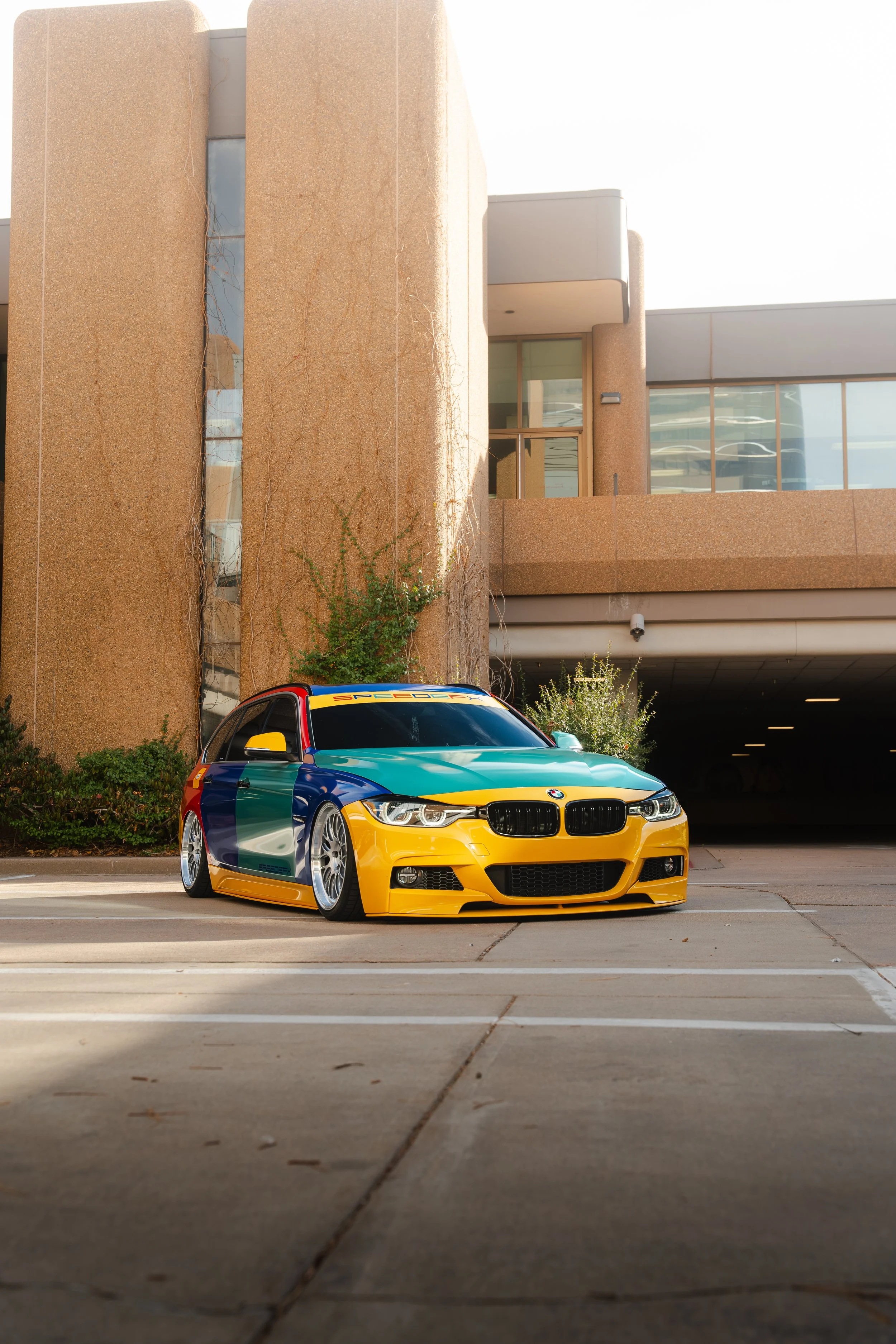 Bagged BMW 330ix Wagon