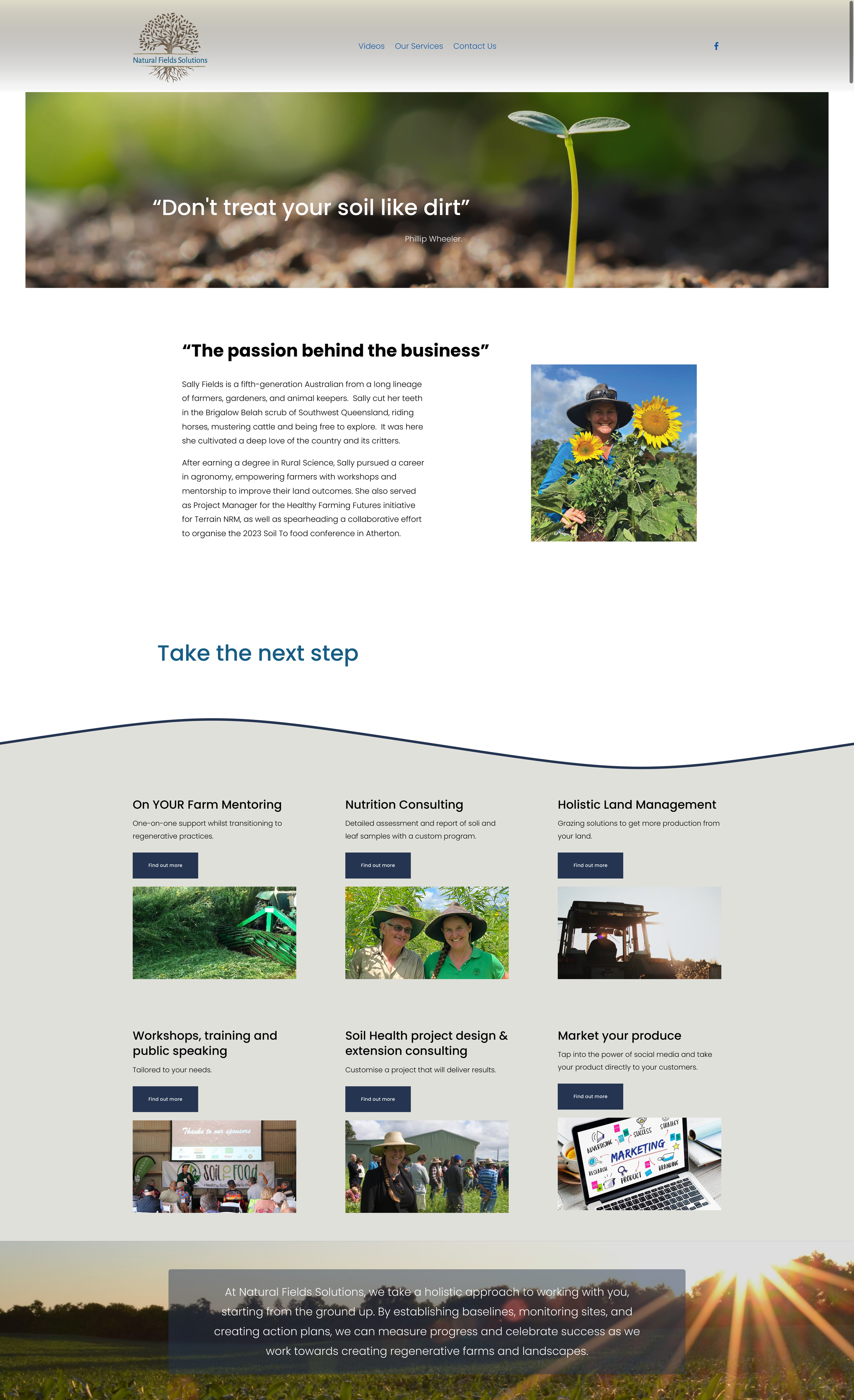 Natural Fields Solutions