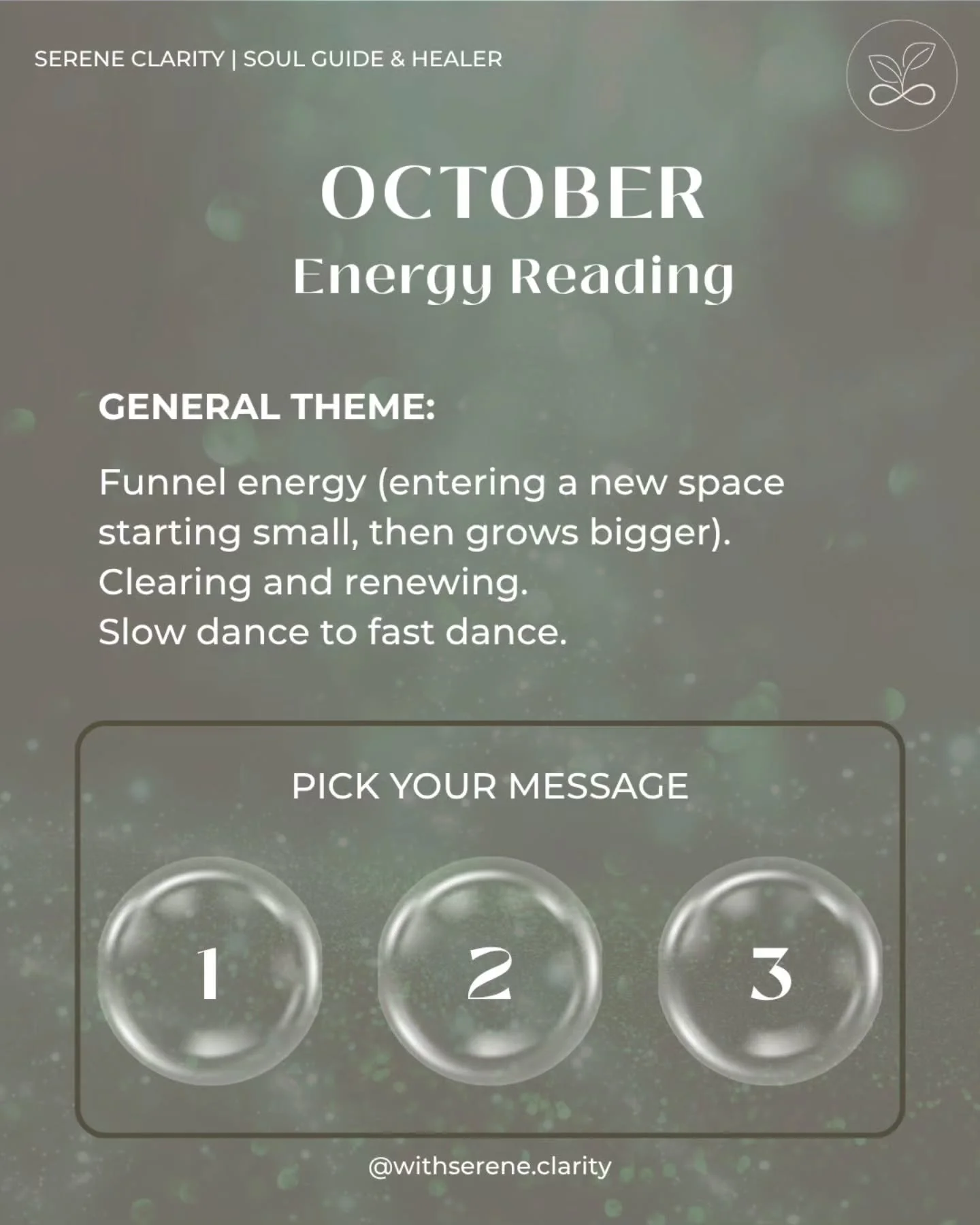 October's Energy Reading is here ✨️ 

Oh wow how time flies! We have arrived at Q4 of the year! There are still soooo much I want to and I hope I get to accomplish them!

October's messages are very light and inspiring! I've been seeing October as a 