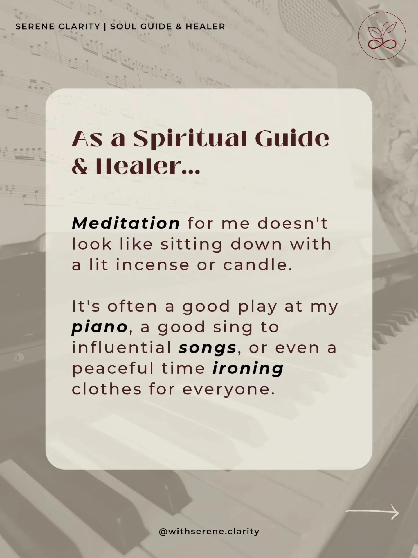 As an Intuitive Guide and Healer, my &quot;spiritual routines/rituals&quot; are either misperceived to be similar to mainstream methods (also white-washed), or I myself am misperceived to not carry a certain &quot;vibe&quot; of what an intuitive or s
