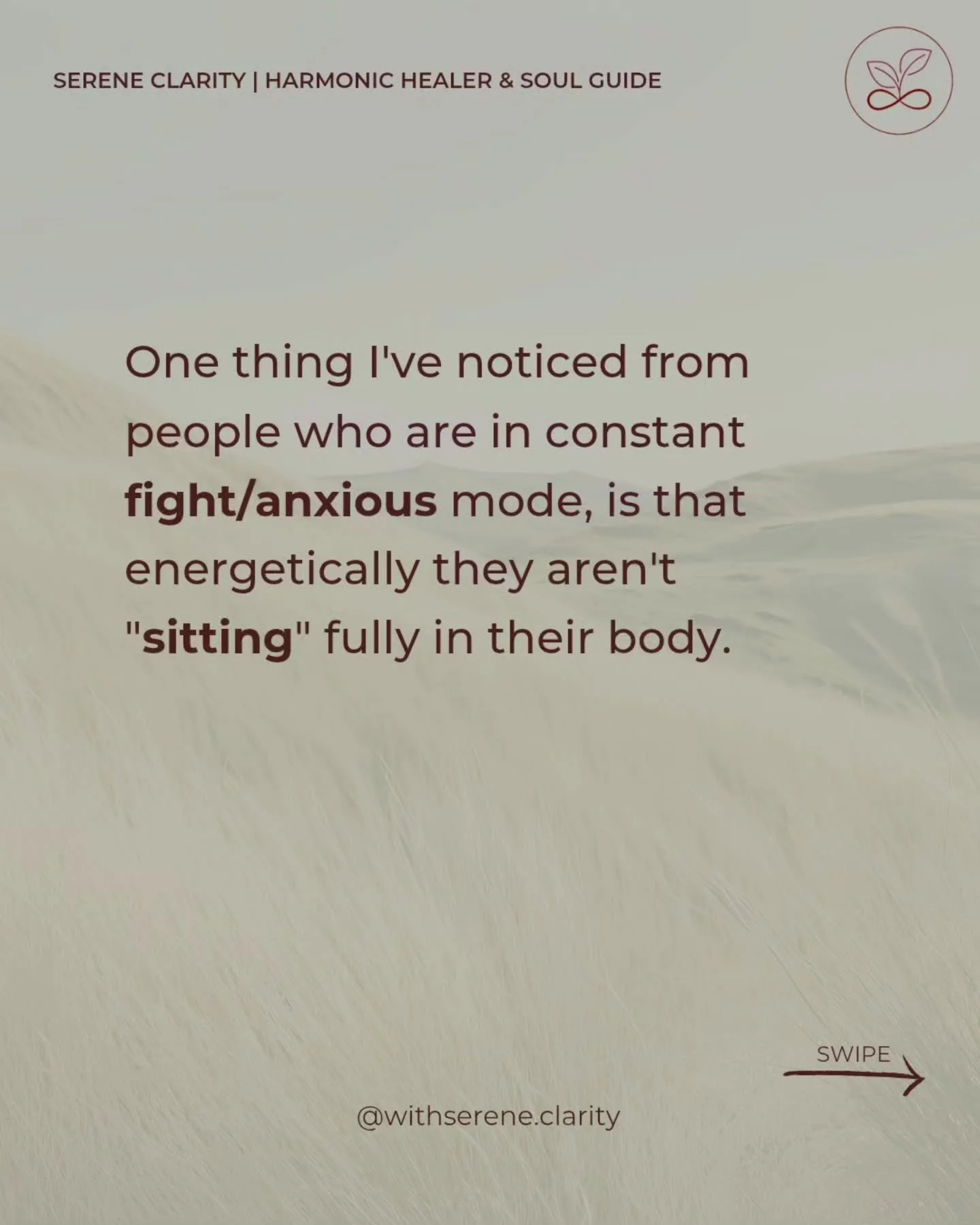 An observation from my sessions with clients about how fight/flight or anxiety energy looks like in an energetic perspective.

Do you feel this too?
.
.
.
.
.
#energyhealing #harmonichealing #intuitiveguide #fightorflight #anxiety