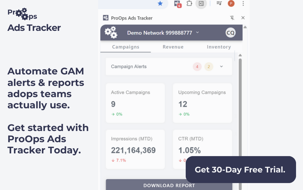 Why GAM Publishers Are Turning to ProOps Ads Tracker for Effortless Reporting and Alerts in 2026