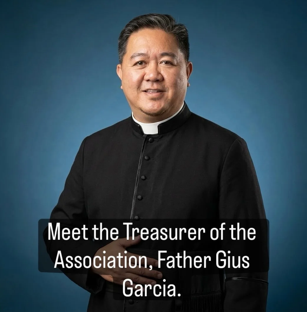 Father Gius was born January 29, 1968 in Naguilian, La Union. Attended the minor seminary at the Diocesan Seminary of the Heart of Jesus is San Fernando, La Union. Studied at the Ateneo de Manila University (AB Pre-divinity) and the Loyola School of 