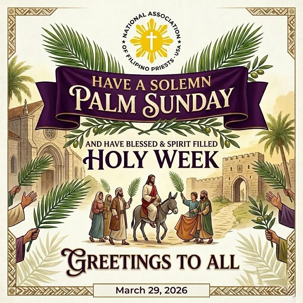 #5thnafp #palmsunday #catholic #priesthood
