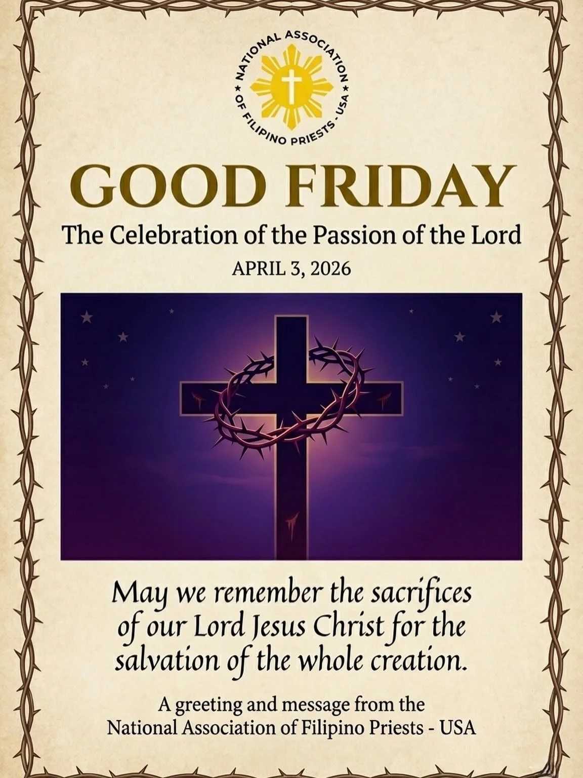 #5thnafp #catholic #priesthood #goodfriday