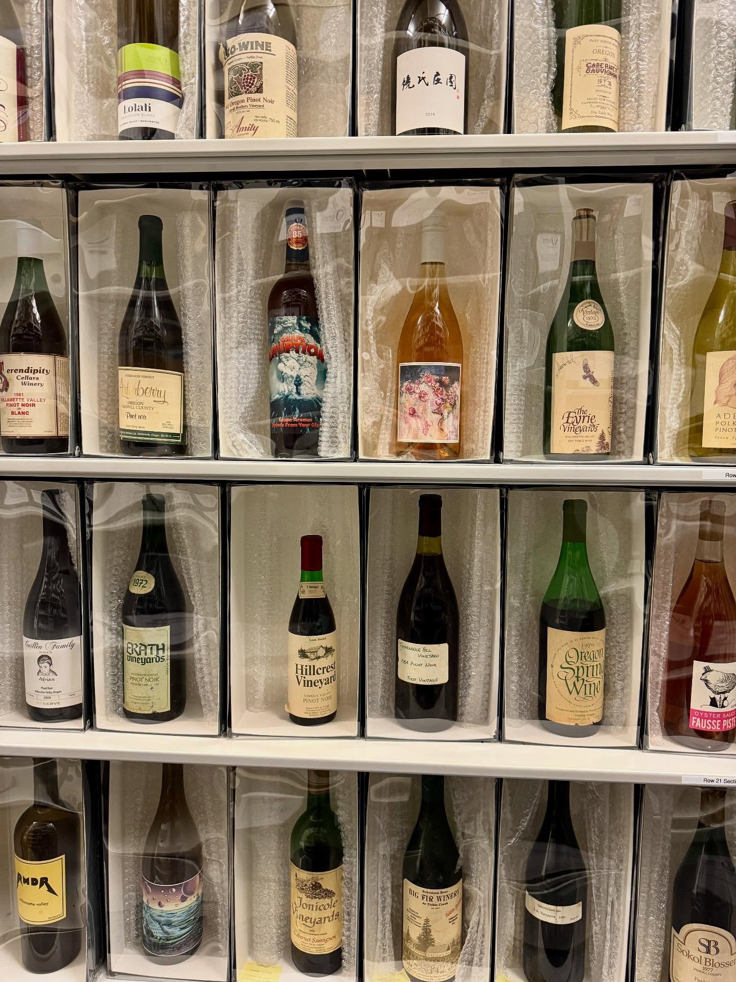 On Monday you may have seen from our stories that we stopped by the @orwinearchive at @linfielduniv to tell the oral history of how we started Finite Cellars. Our host and Archive curator Rich also gave us a tour of the archives which was fascinating