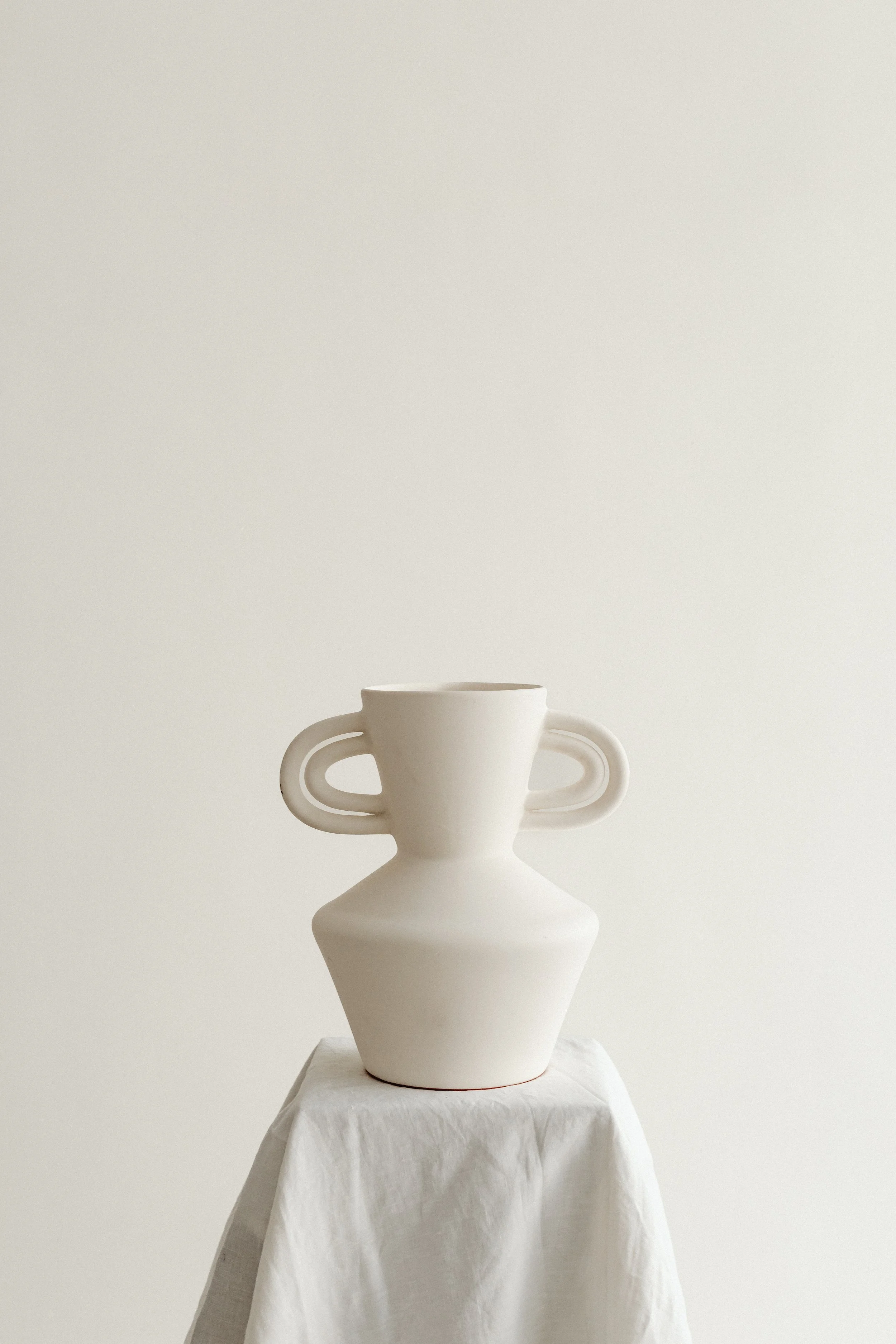 Sculpted Ceramic Vase