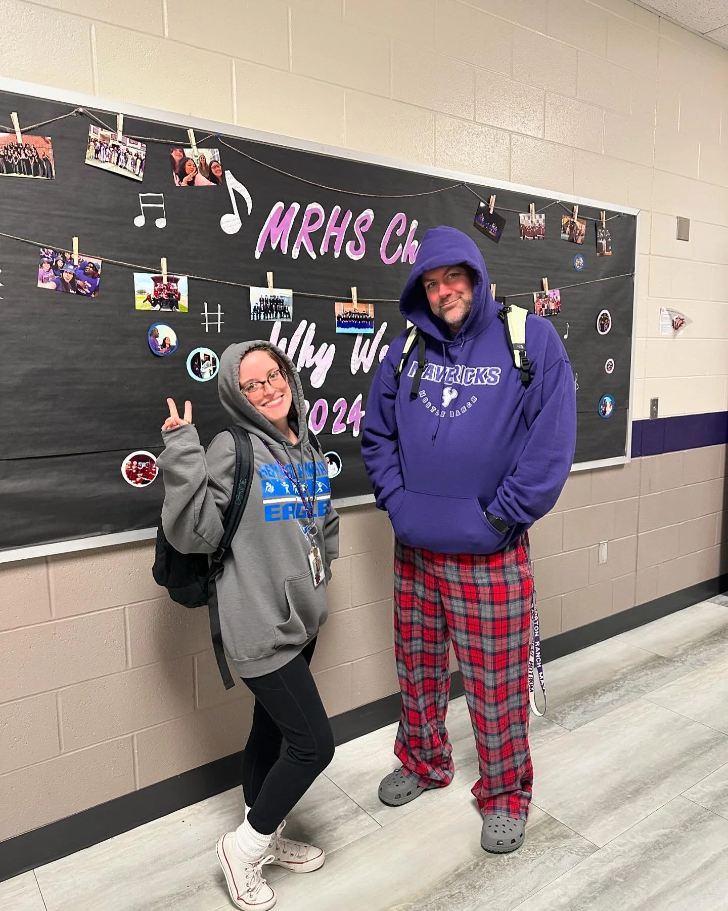 Dress as a student day for underground spirit week for teachers!!💜