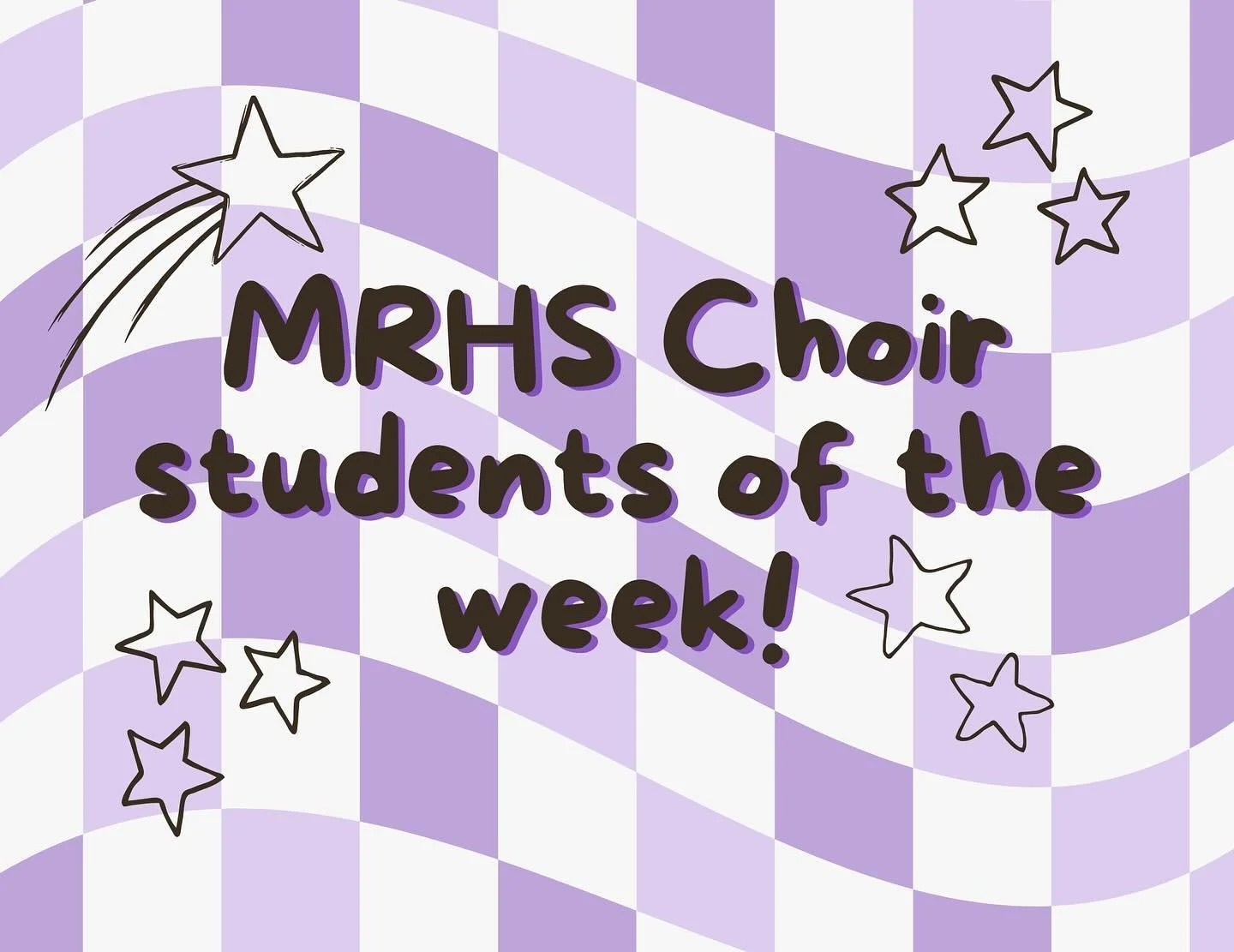 Introducing&hellip; Our Choir members of the week! 
Choir members of the week are students who have been nominated by their peers for being exceptional in class! These students have been on task, hardworking, and exemplify the qualities of a good cho
