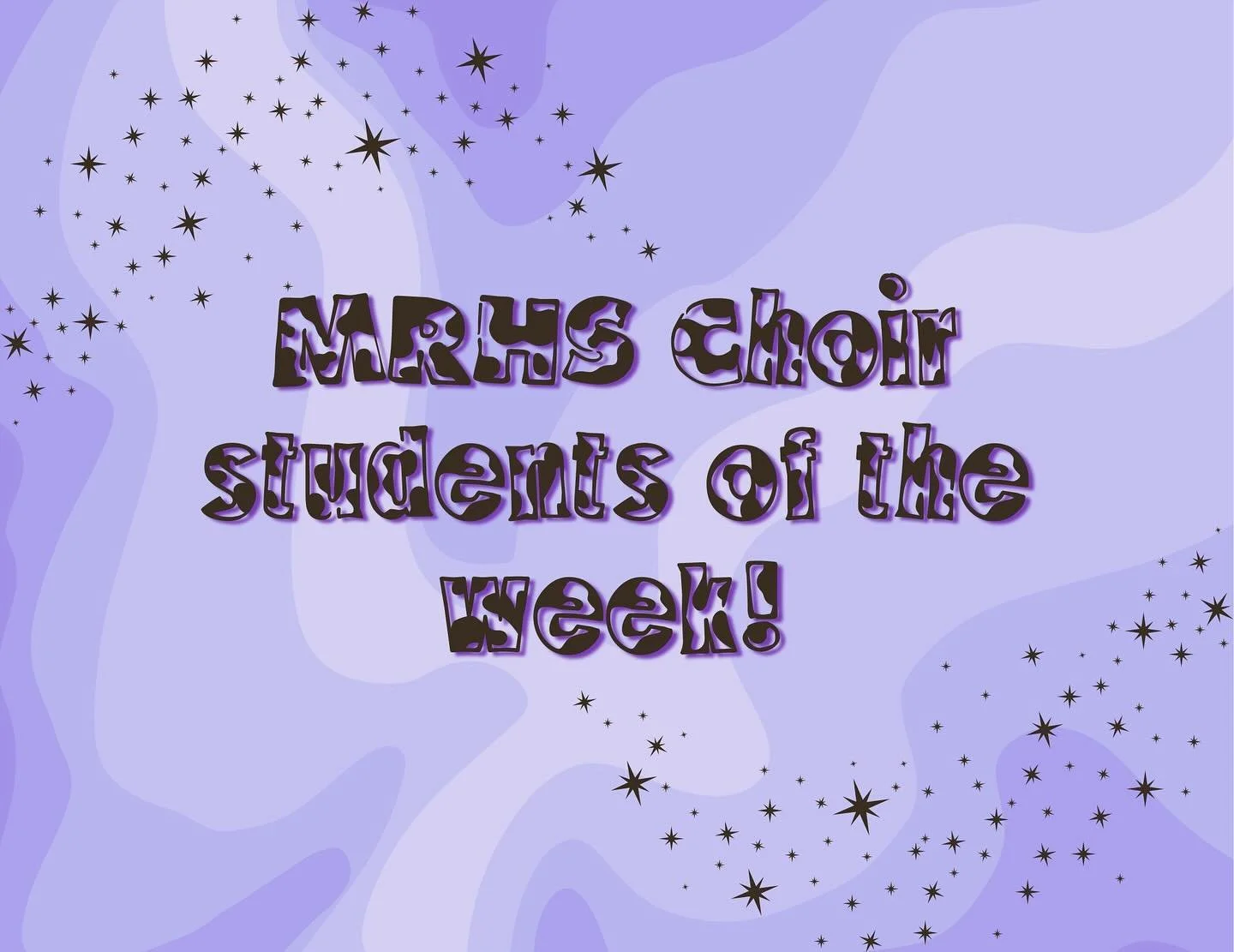 Introducing&hellip; Our Choir members of the week! 
Choir members of the week are students who have been nominated by their peers for being exceptional in class! These students have been on task, hardworking, and exemplify the qualities of a good cho