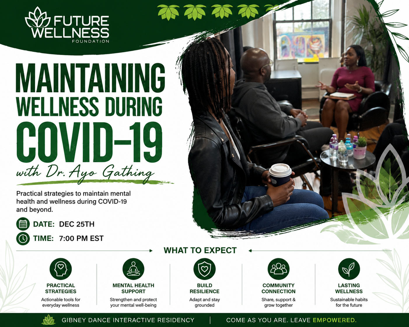 Maintaining Wellness During COVID-19 (Dr. Ayo Gathing)