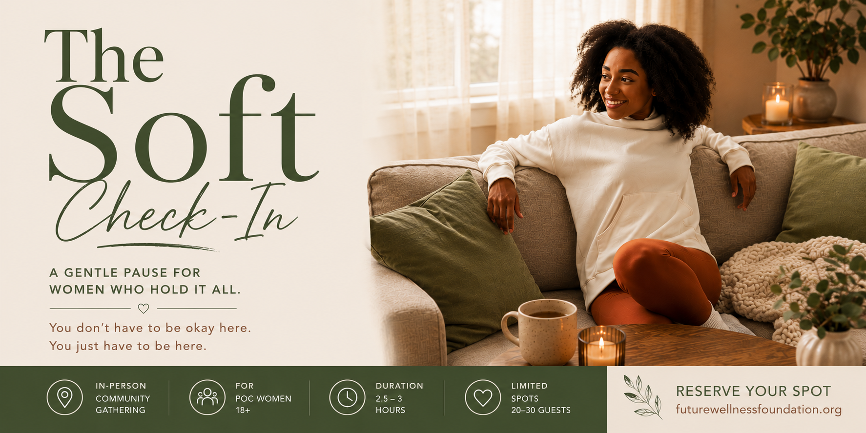 The Soft Check-In: A Community Gathering for Women