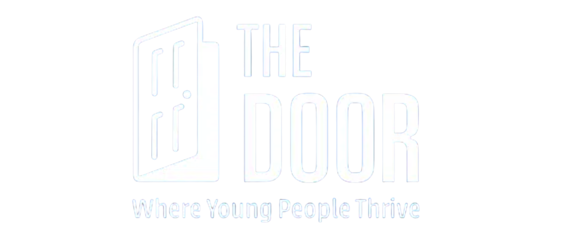 the door logo Empowering young people to reach their potential by providing comprehensive youth development services in a diverse and caring environment.