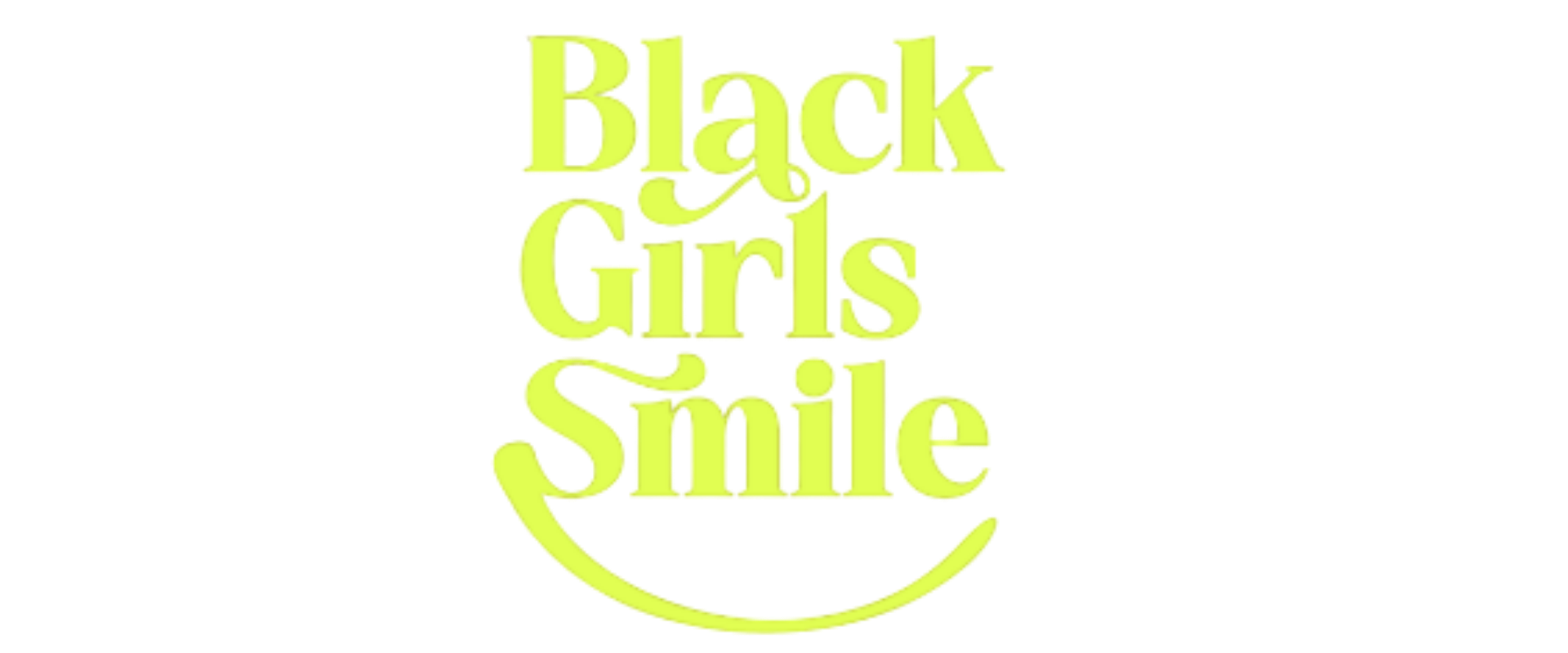 black girls smile