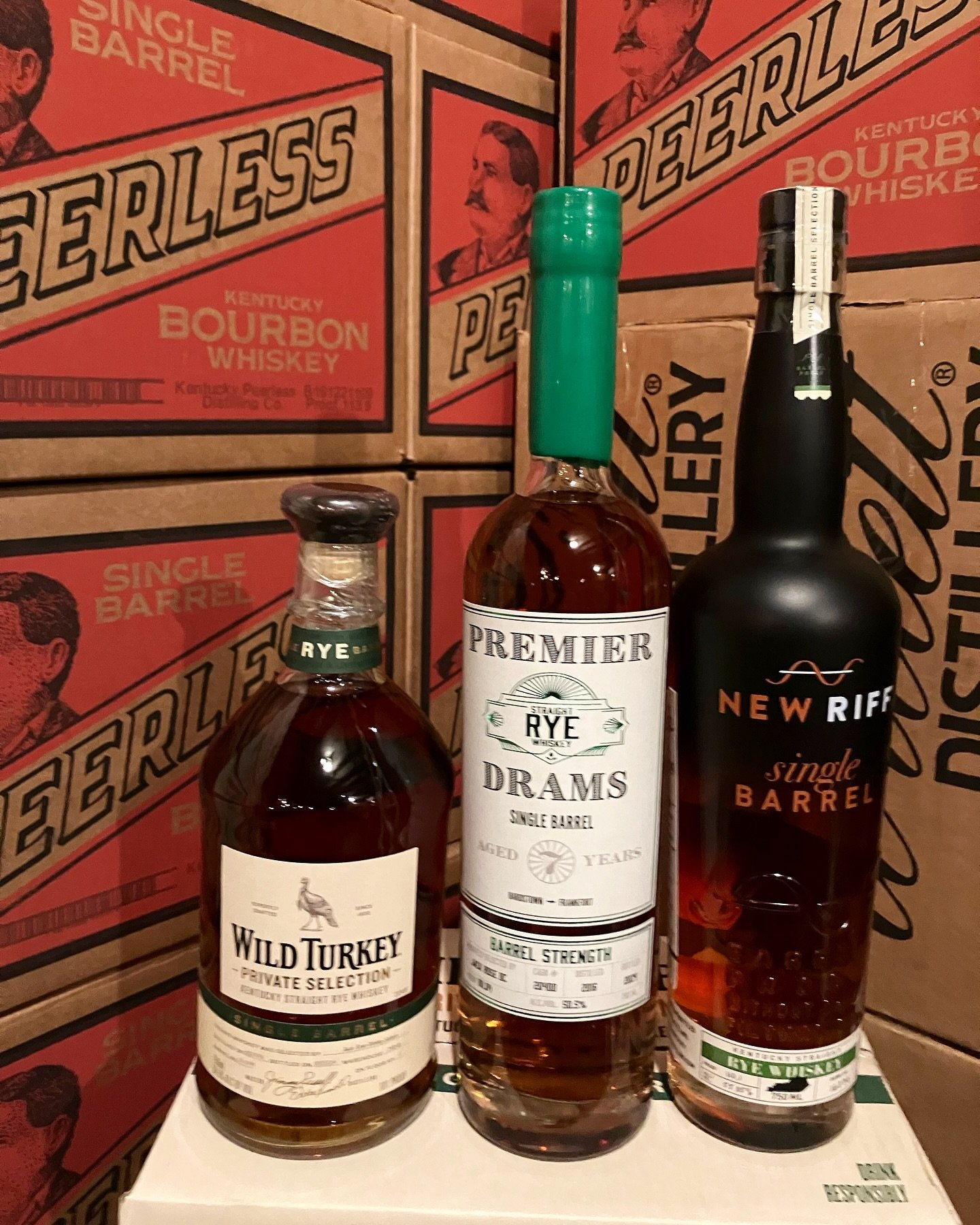 Jack Rose SINGLE BARREL SATURDAY! 🥃💥

@mashbill_thomas is opening up the @premierdramsdc bottle shop early again today at 10am! And in addition to plenty of other deals, he&rsquo;s curated these two trio packs of JRDS-exclusive single barrel picks 