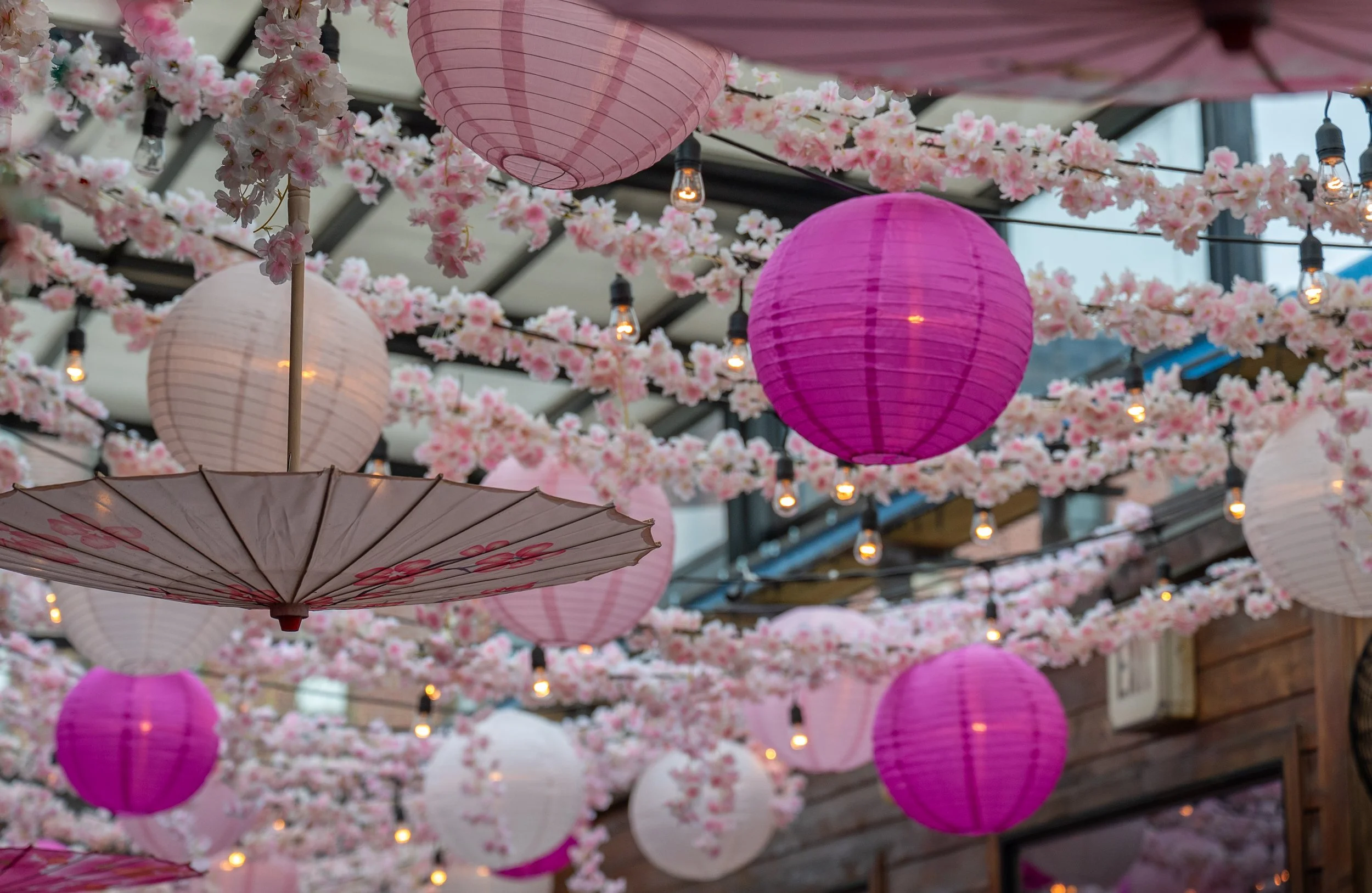 Cherry Blossom Cocktail Menu
