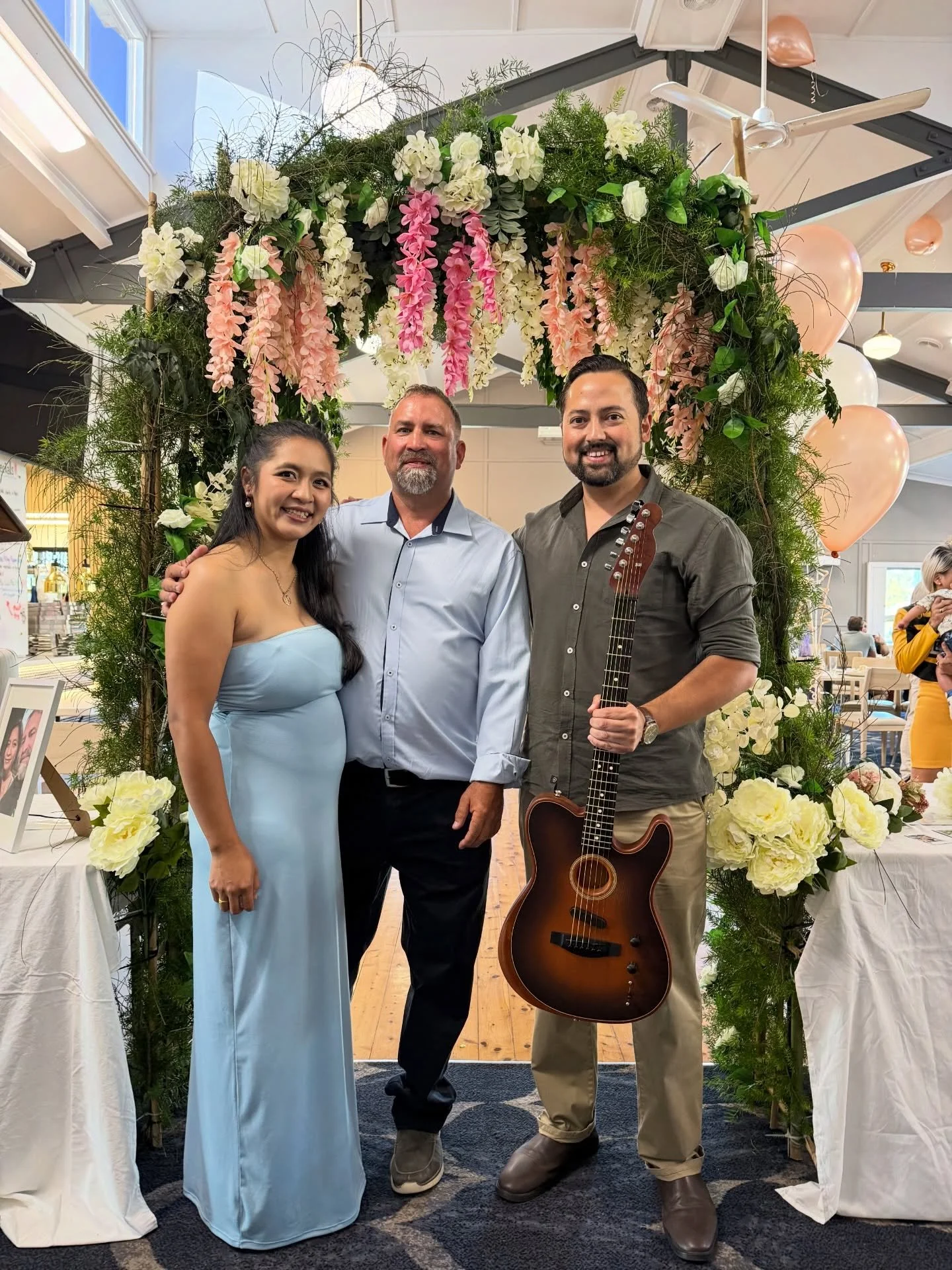 It was an honour to perform at Mark &amp; Joy&rsquo;s Engagement Party today ❤️ 💍 🎉 

Wishing you all the happiness in the world!! 

*If you would like me to sing at your next event, send me an enquiry via my website or send me a DM here ✌🏼

#enga