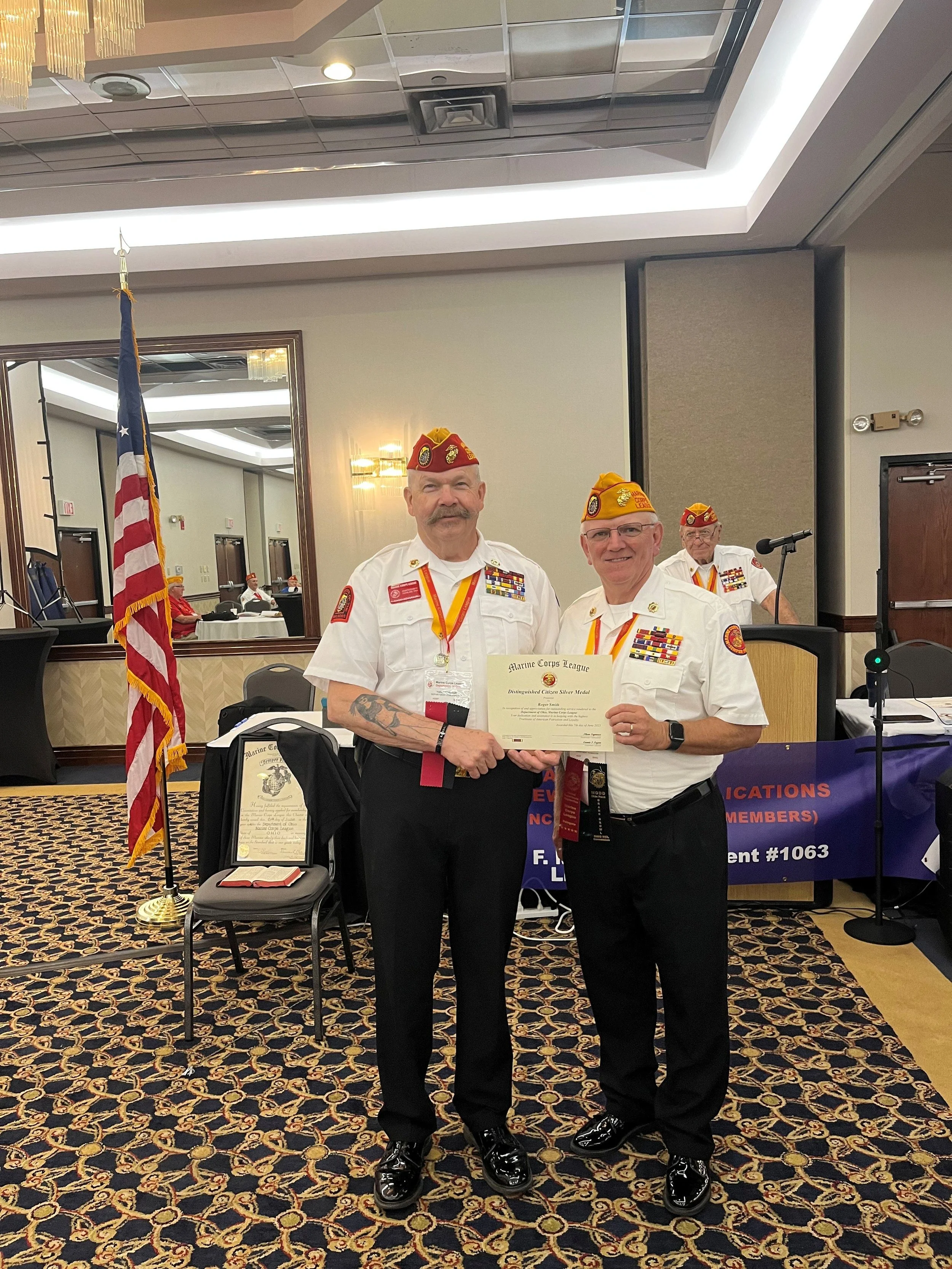 Distinguished Citizen Silver to Roger Smith