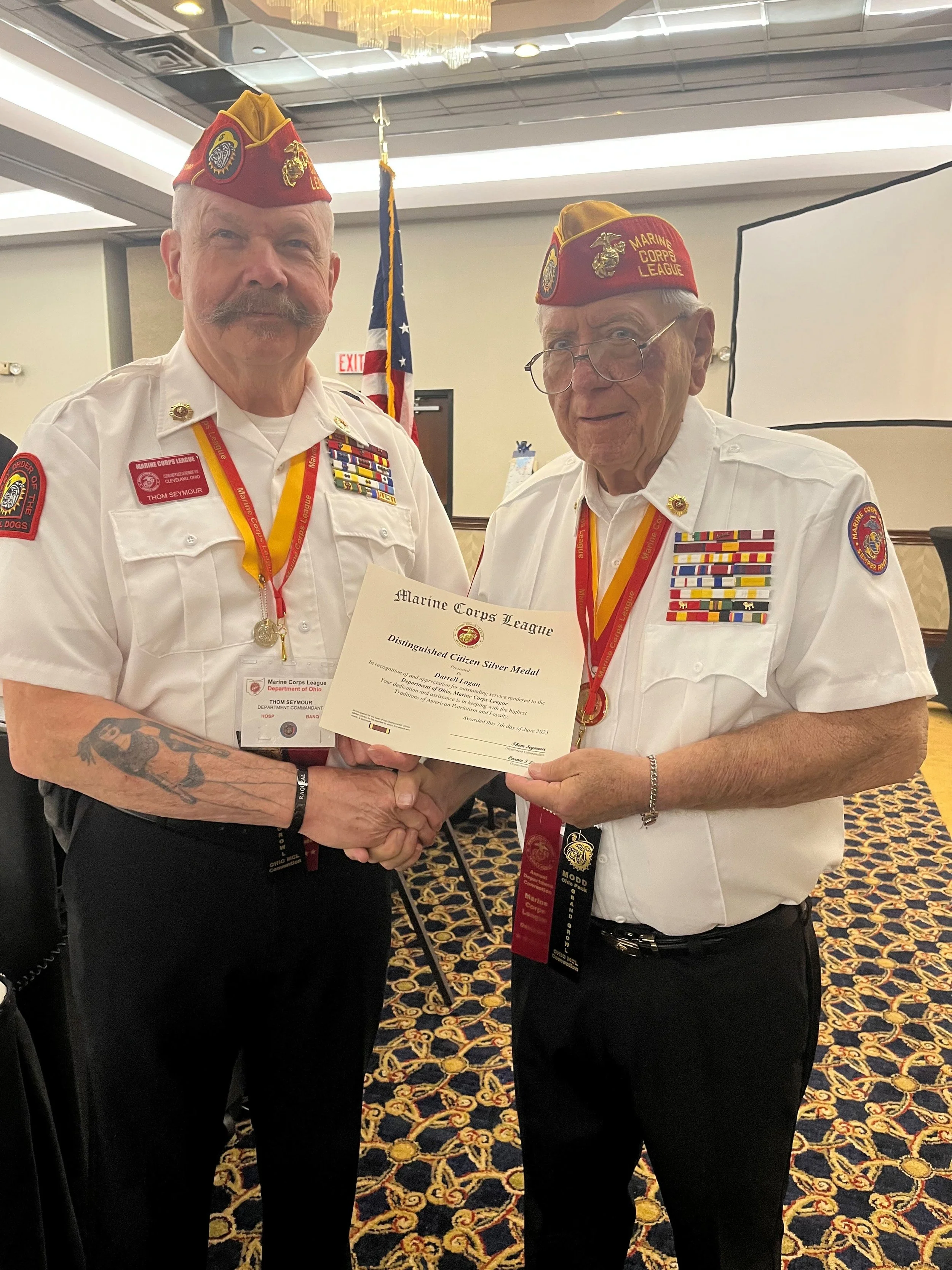 Distinguished Citizen Silver to Darrell Logan