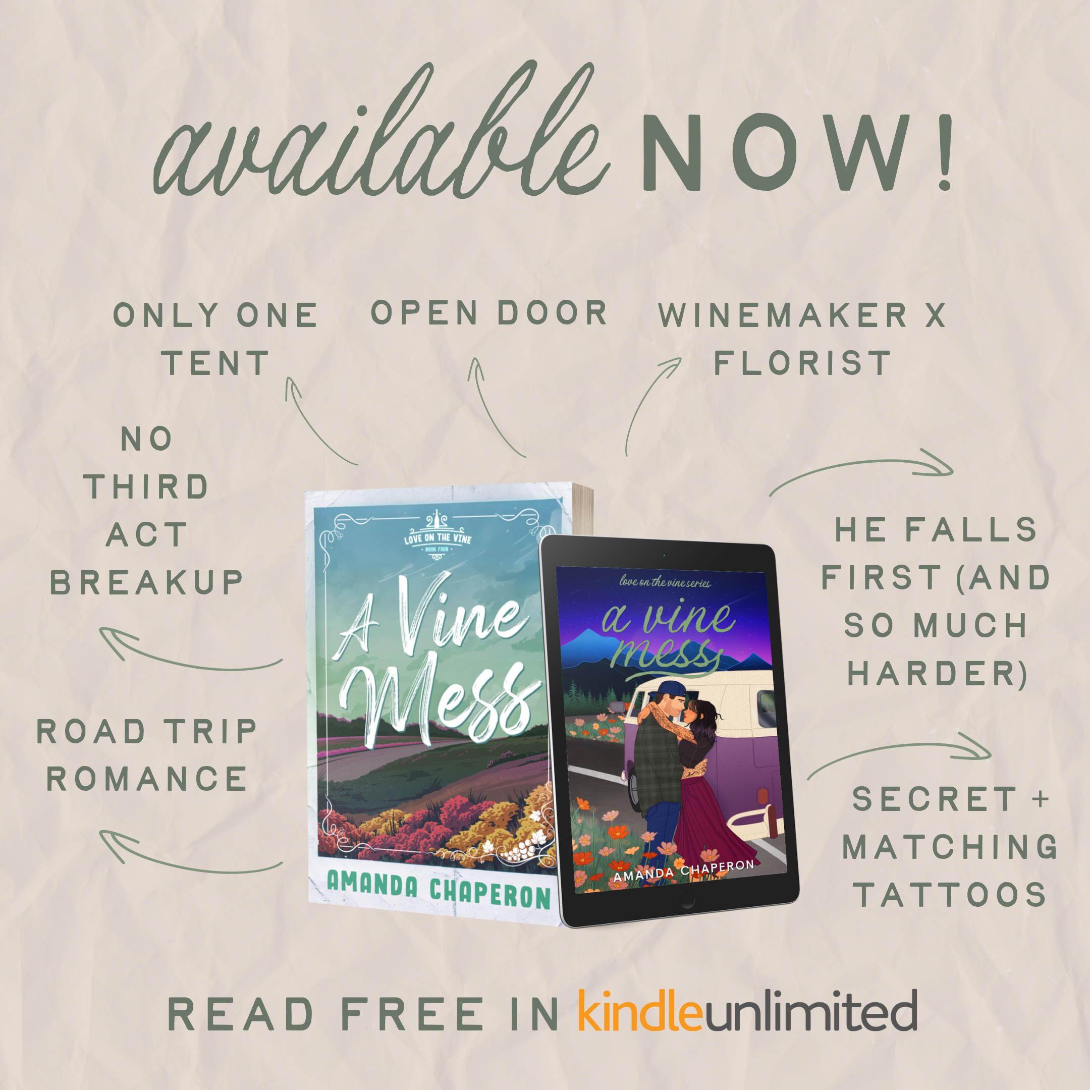 A Vine Mess by Amanda Chaperon