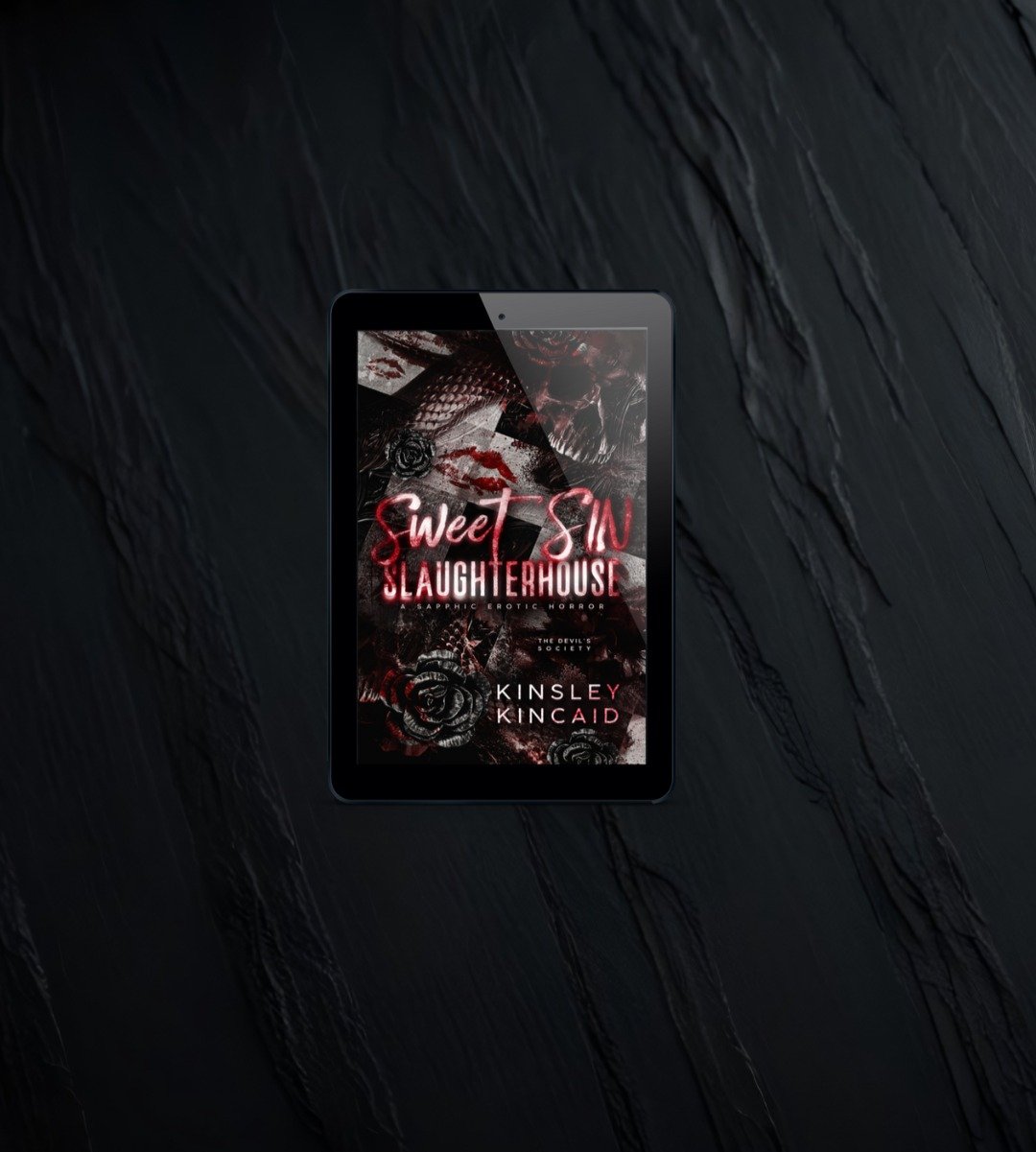 Sweet SIN Slaughterhouse by @authorkinsleykincaid is coming June 13th and is available for preorder now
Preorder here:https://books2read.com/sweetSINslaughterhouse
Book 4 in the devils society series
What you can expect:
💋Sapphic
🔪Kill Tunn