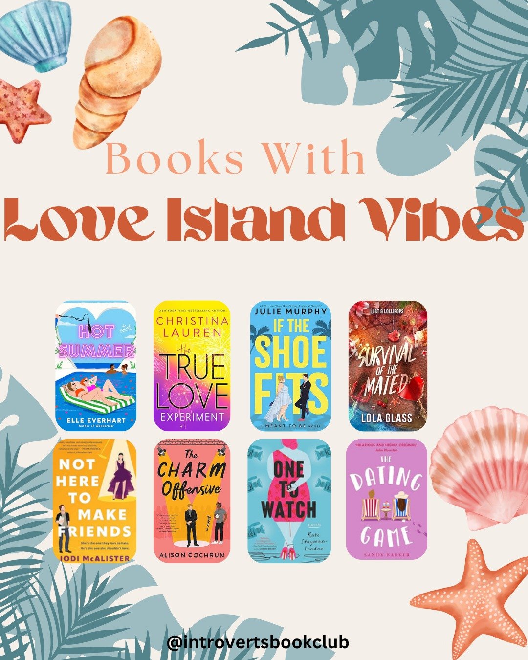 Can I pull you for a chat? Are you a Love Island junkie like me? Whether it&rsquo;s the off season or an off night of the week, I&rsquo;ve got you. A list of reality tv romance novels to calm your craving. Click the link in my bio for the FULL list o
