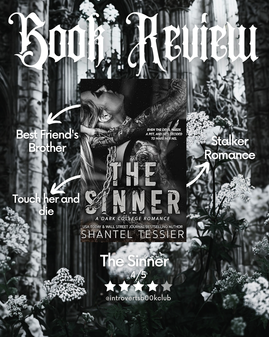 The Sinner by Shantel Tessier