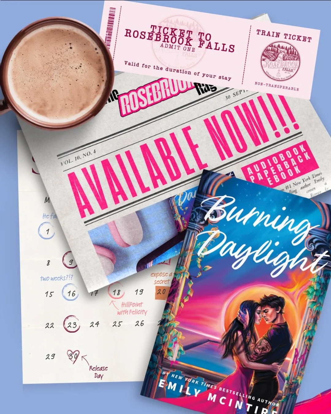 ✨𝐁𝐮𝐫𝐧𝐢𝐧𝐠 𝐃𝐚𝐲𝐥𝐢𝐠𝐡𝐭 𝐢𝐬 𝐋𝐈𝐕𝐄! ✨

 Inspired by &ldquo;Romeo and Juliet,&rdquo; Burning Daylight is a contemporary romance and the first interconnected standalone in @itsemilymcinire all-new series, Defying the Stars.

If you like ban
