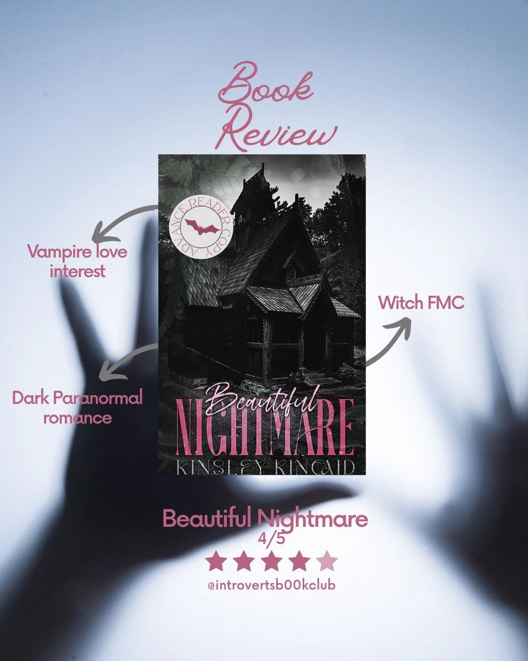 Beautiful Nightmare by Kinsley Kincaid out TODAY!!!
Rating: 4/5

Spice: 5/5

Plot: 5/5

Primary Genre: Dark Romance

Blurb: 

It&rsquo;s too deranged to be a dreamBut to one, it is beautiful.Creating fear and possessing souls.None of this is a figmen
