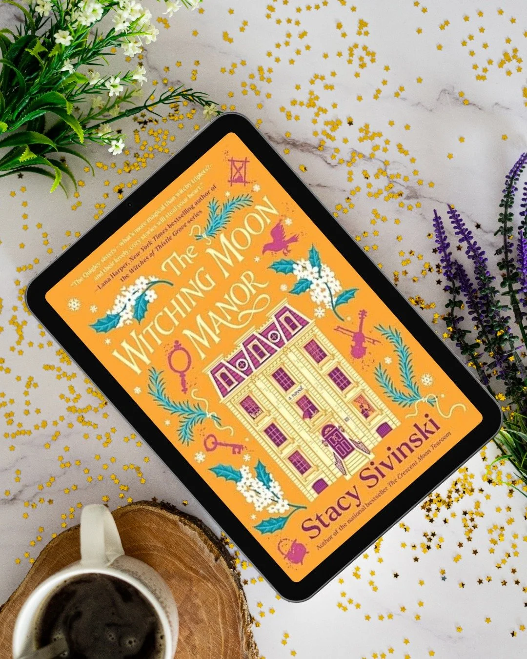 The Spellbound Sisters #1

Rating: 3/5

Spice: 0/5

Plot: 4/5

Primary Genre: Cozy Fantasy

Blurb: 

The Crescent Moon is thriving after a much-needed expansion, with the ladies who step through its doors continuing to seek comfort in the glimpses of