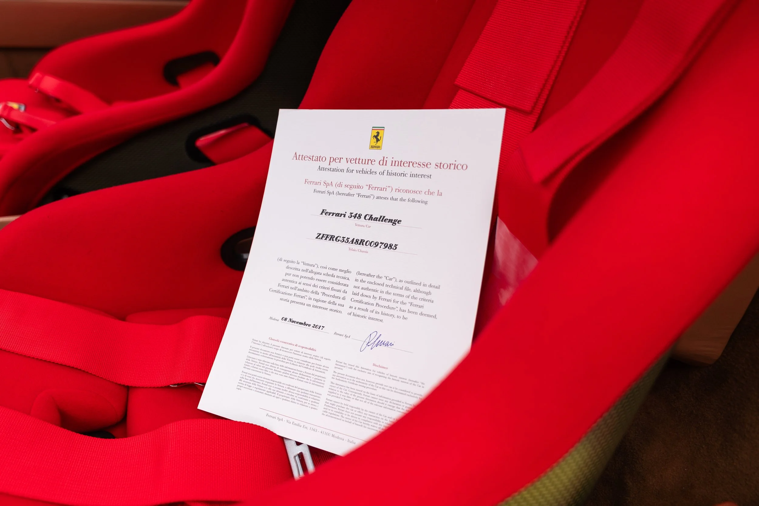 1994 Ferrari 348 Challenge #7985 Extras Photos -4.jpg