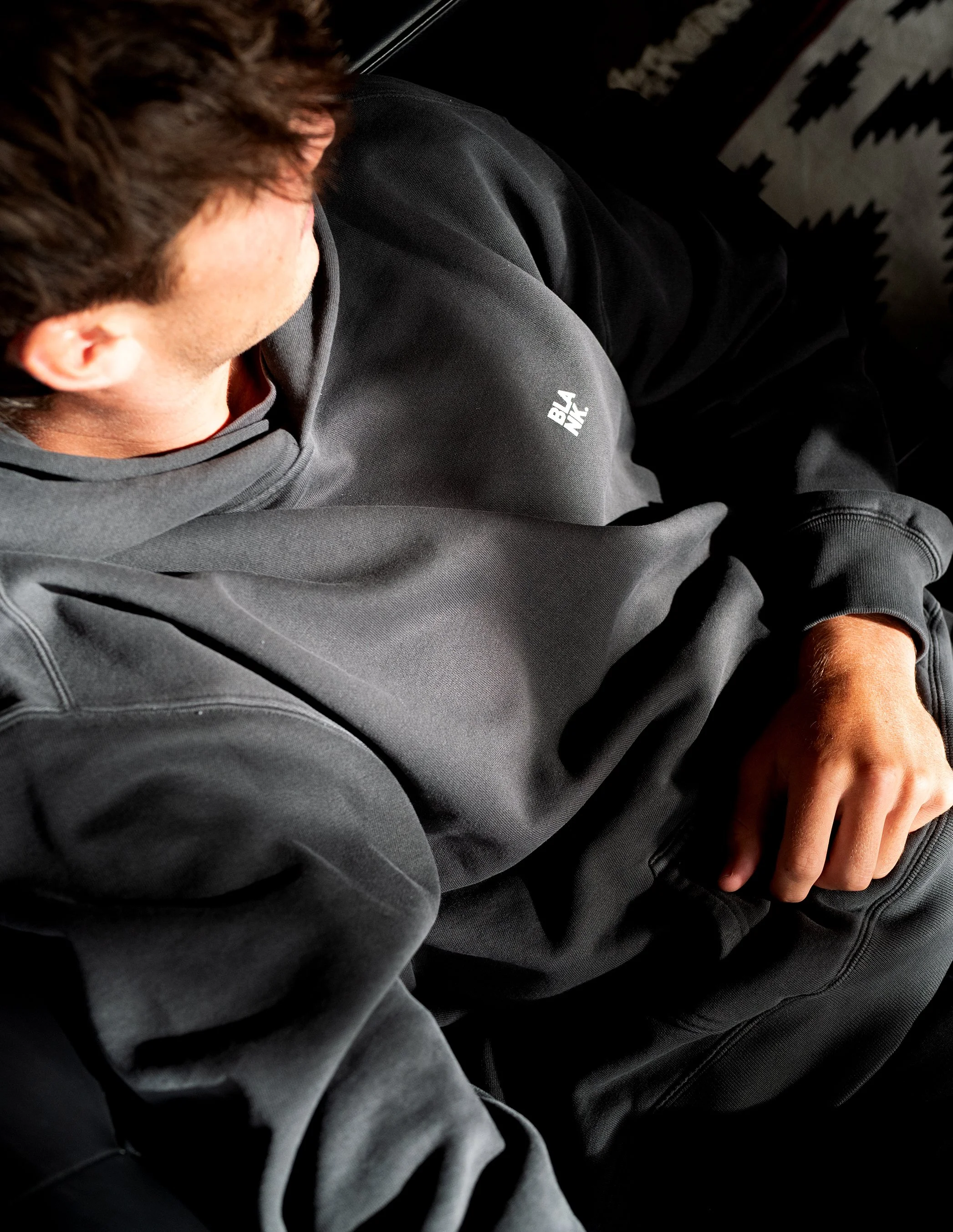 Hoodie - Faded Black Unisex