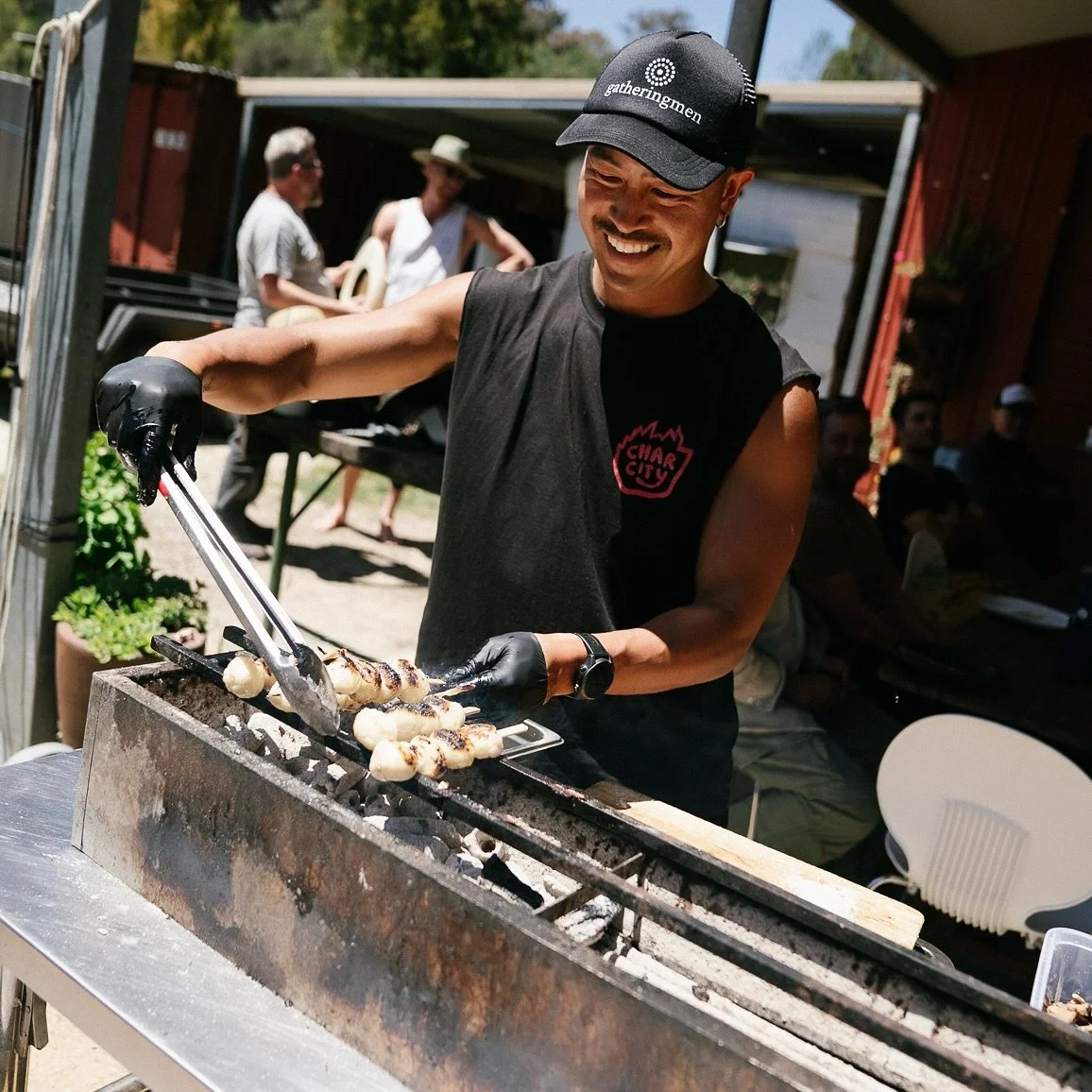 Absolutely amazing time catering for the @gatheringmen retreat. Beautiful people and land in which we were able to gather and connect.
This was our first retreat and we can&rsquo;t wait to do more 
Thanks for the spoon guys and the song 🥳