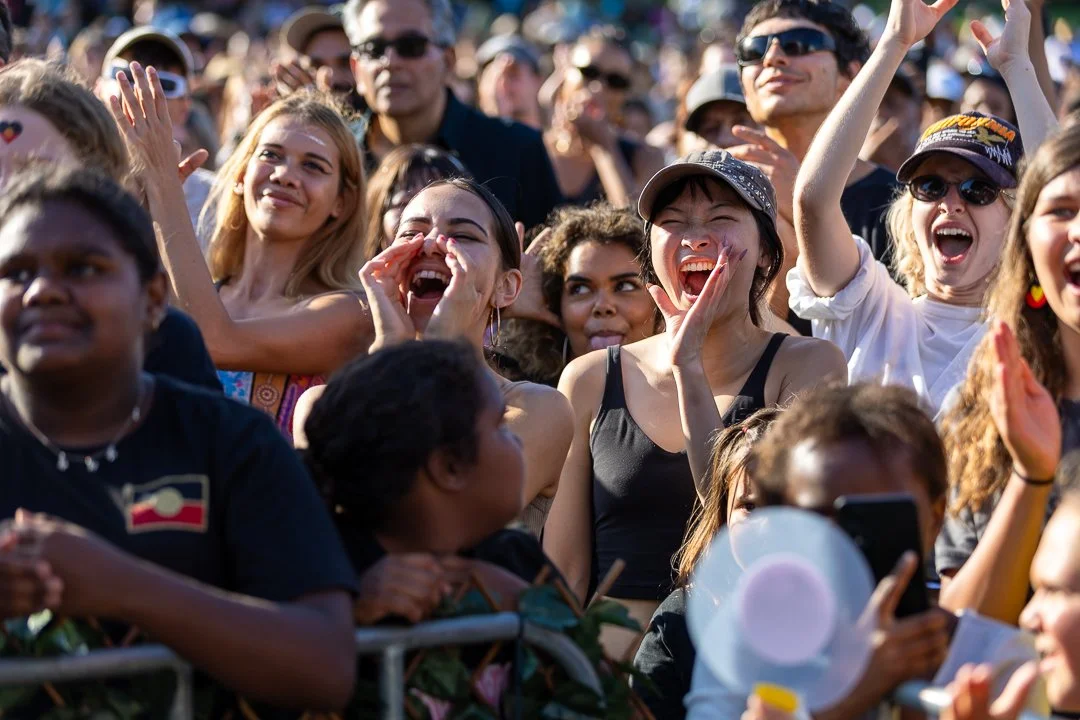 Crowd at Yabun 2025